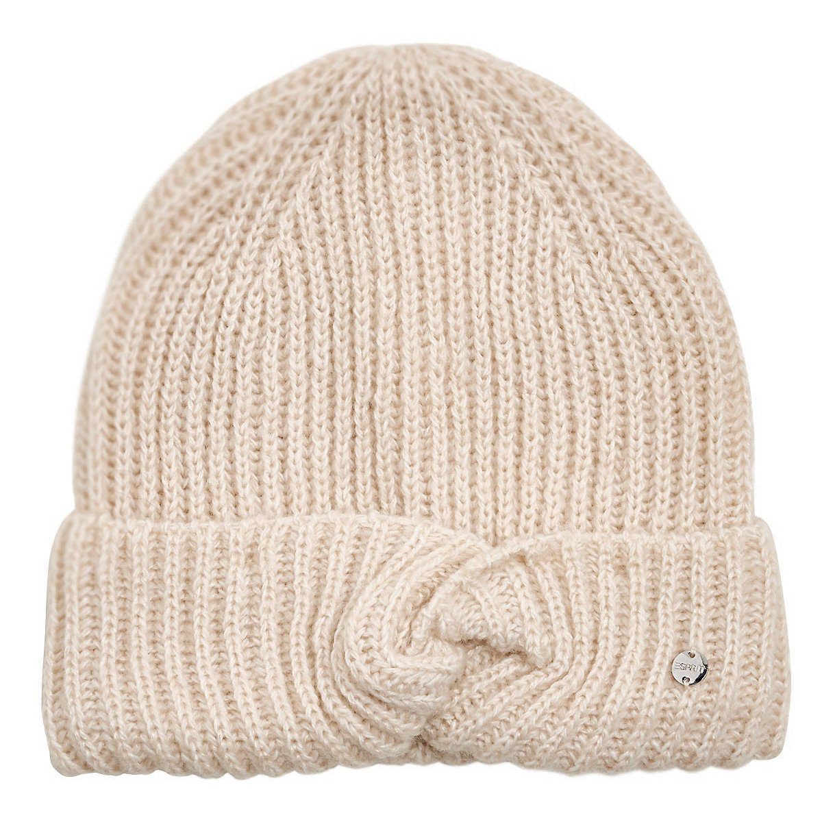 Esprit Strickmütze Fancy Beanie Mütze Pudelmütze 129EA1P009