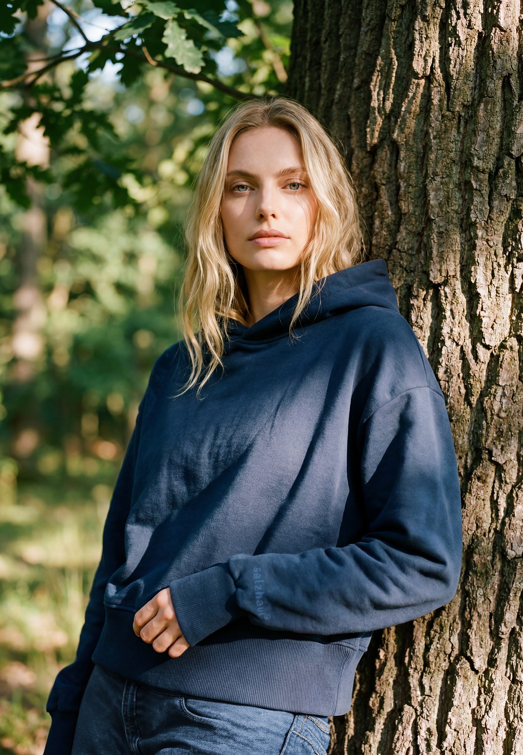 Hoodie BELEVERN Damen Relaxed-Fit