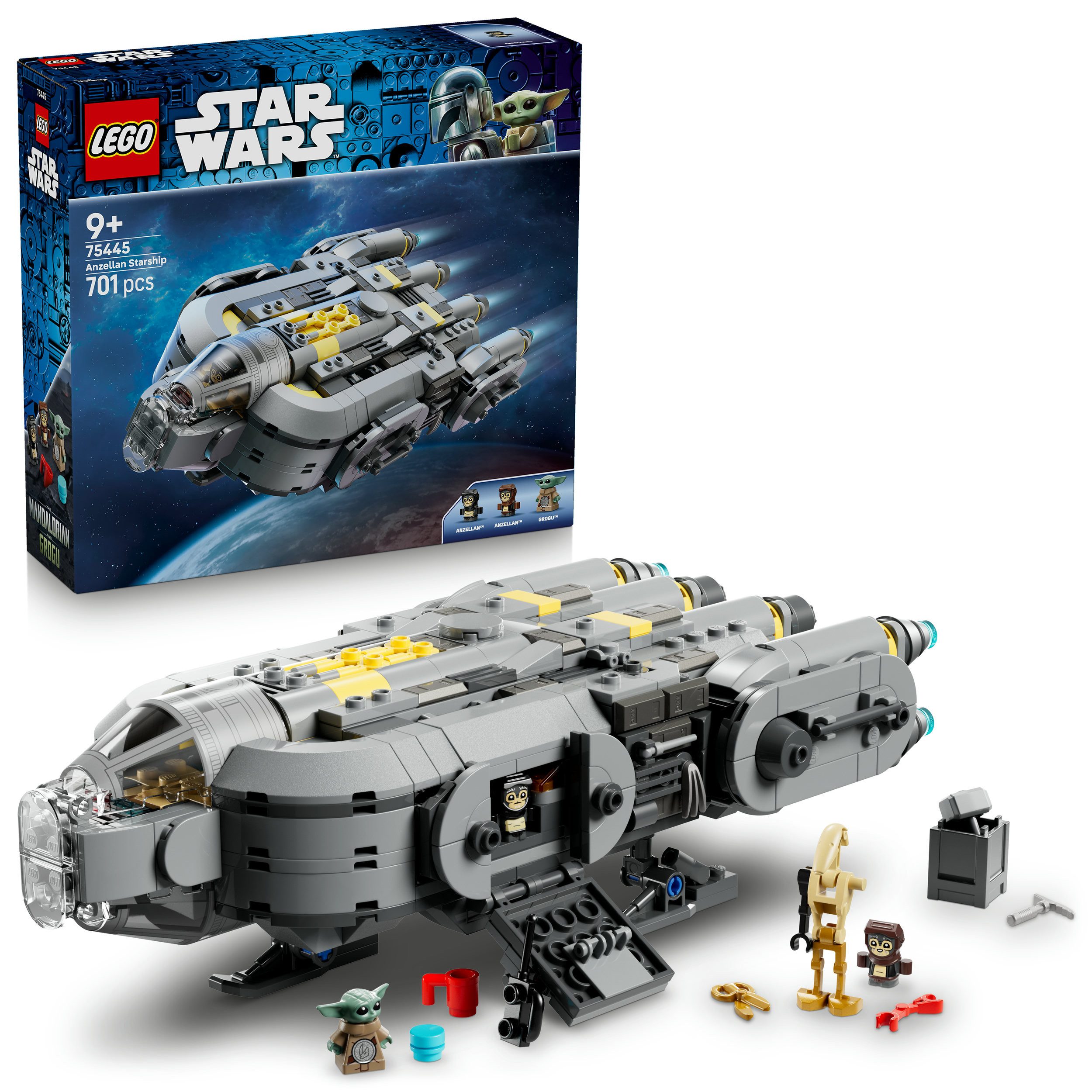 LEGO® Sternenschiff der Anzellaner (75445), LEGO Star Wars™ Konstruktionsspielsteine, (701 St)