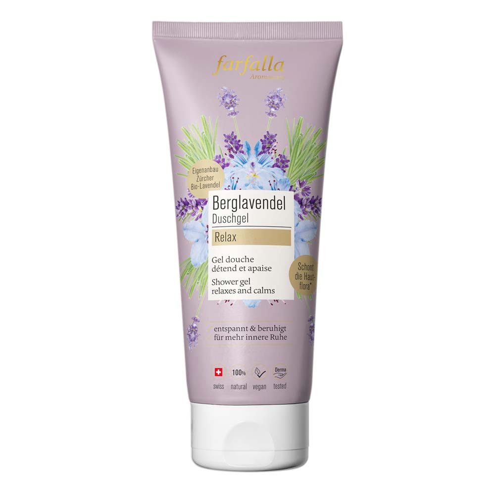 Farfalla Essentials AG Duschgel Berglavendel Relax - Duschgel 200ml