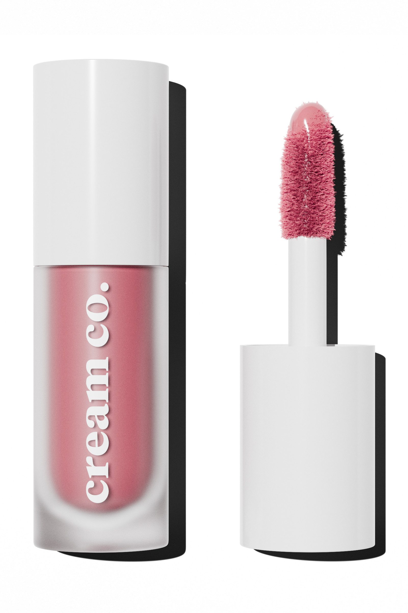 cream co. Lipgloss Glow-Tint für Lippen, Wangen & Augen, feuchtigkeitsspendend mit 5 Arte