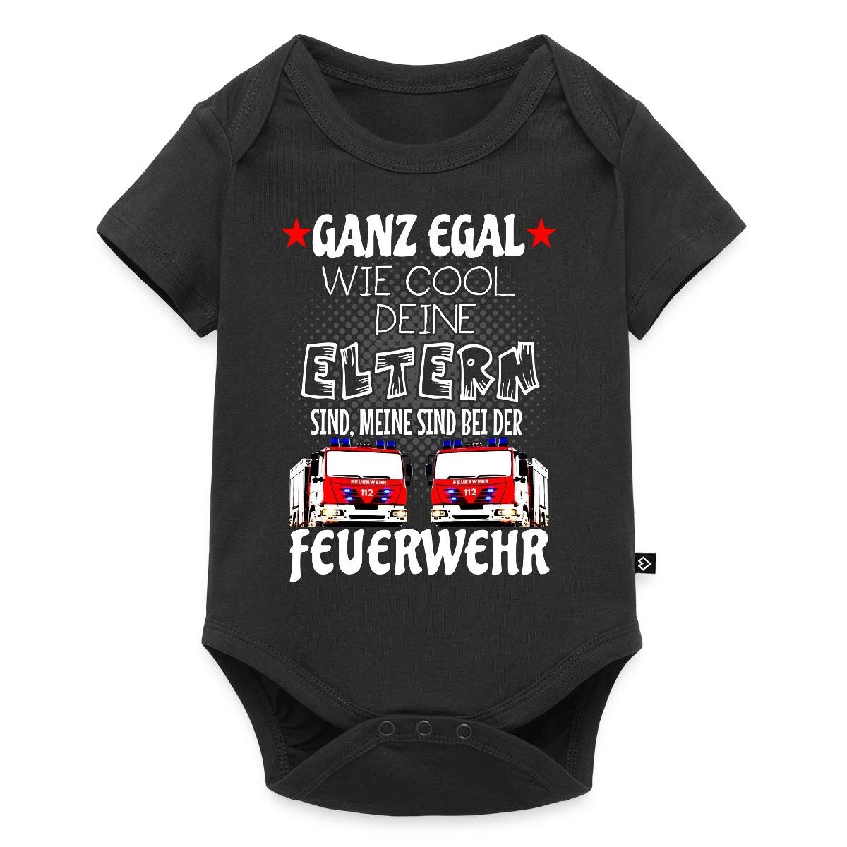 Kurzarmbody Meine Eltern Sind Bei Der Feuerwehr Kurzarm Tages Baby Body