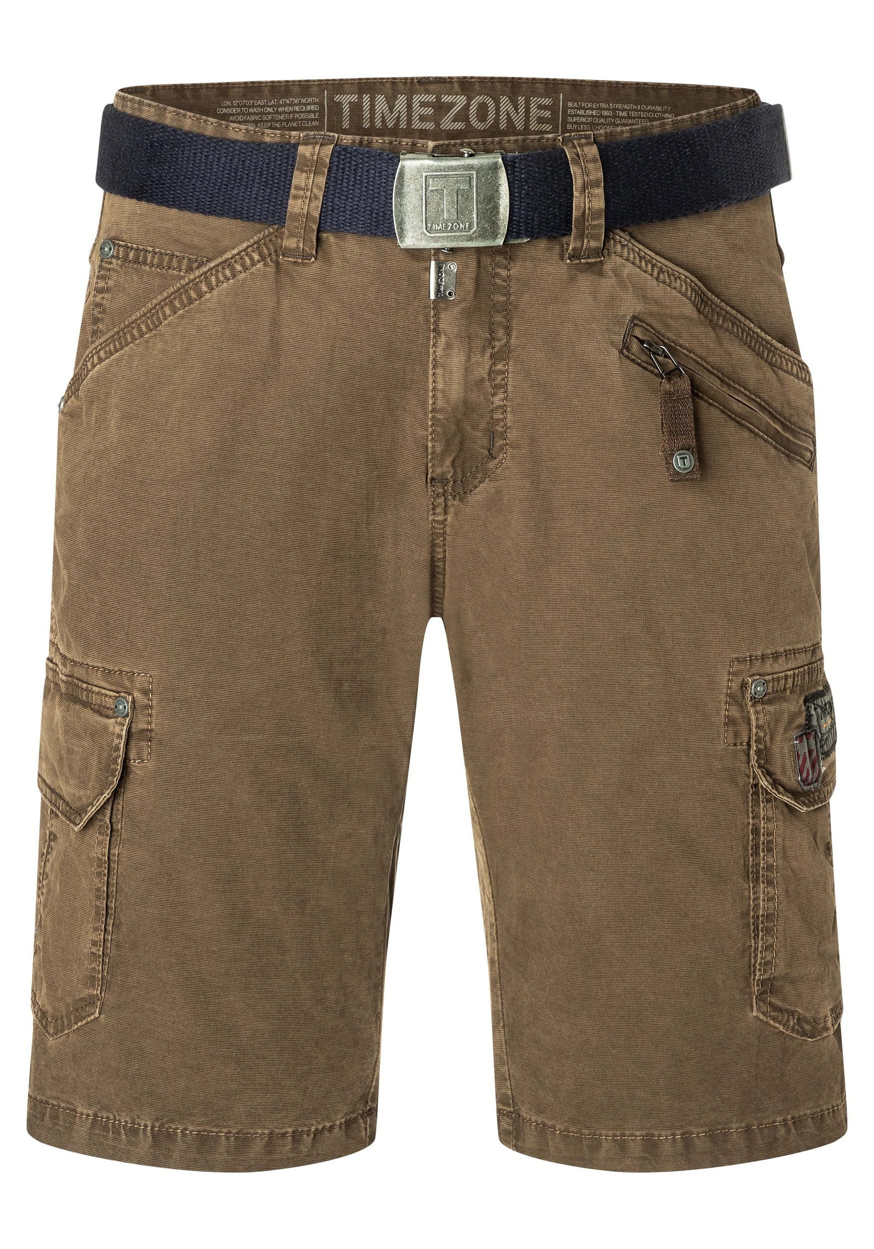 TIMEZONE Cargoshorts Cargoshorts mit Gürtel und Taschen Regular RykerTZ Sho günstig online kaufen