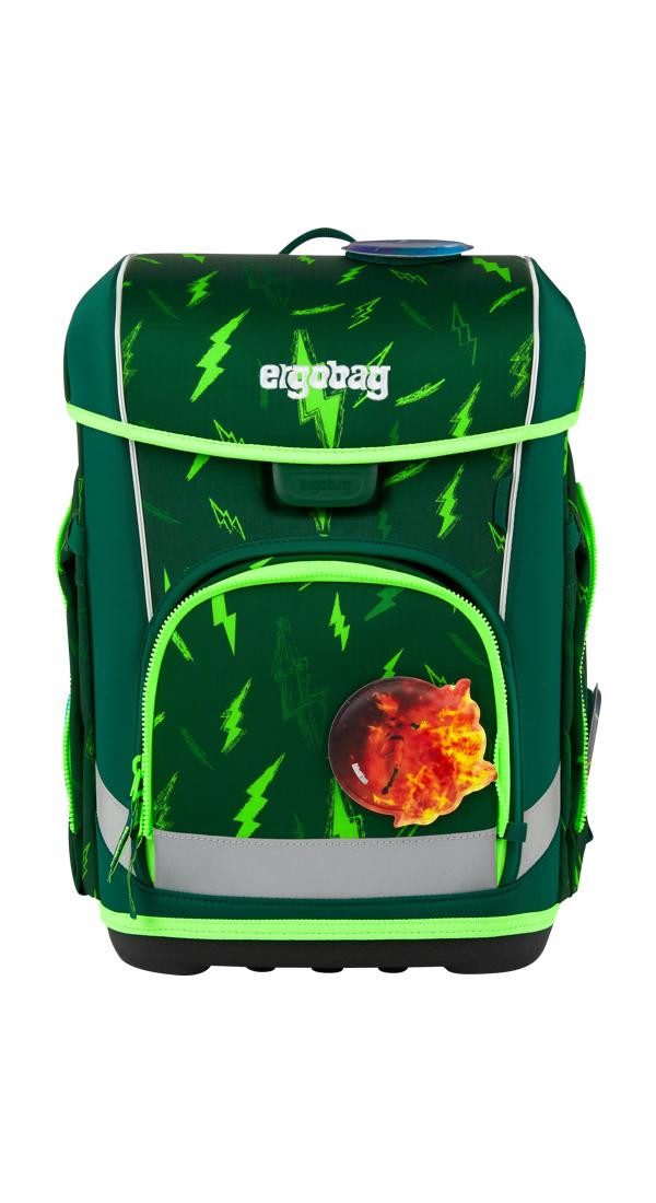 ergobag Schulranzen cubo light Set (6-tlg., 5-teiliges Set), wiegt nur 780g