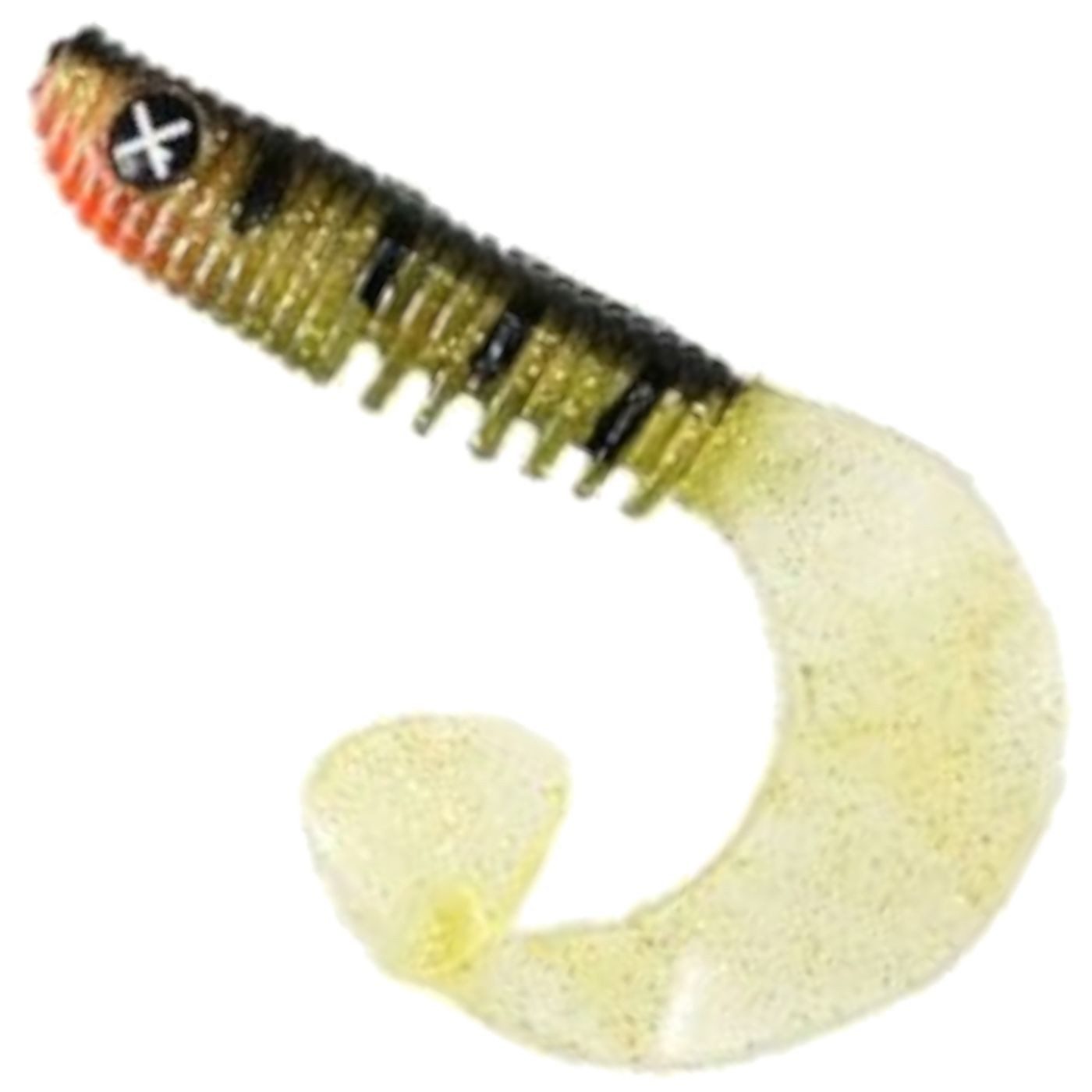 Monkey Lures by Big L Kunstköder Monkey Lures 10cm Curly Lui Jig - 5 Gummifische