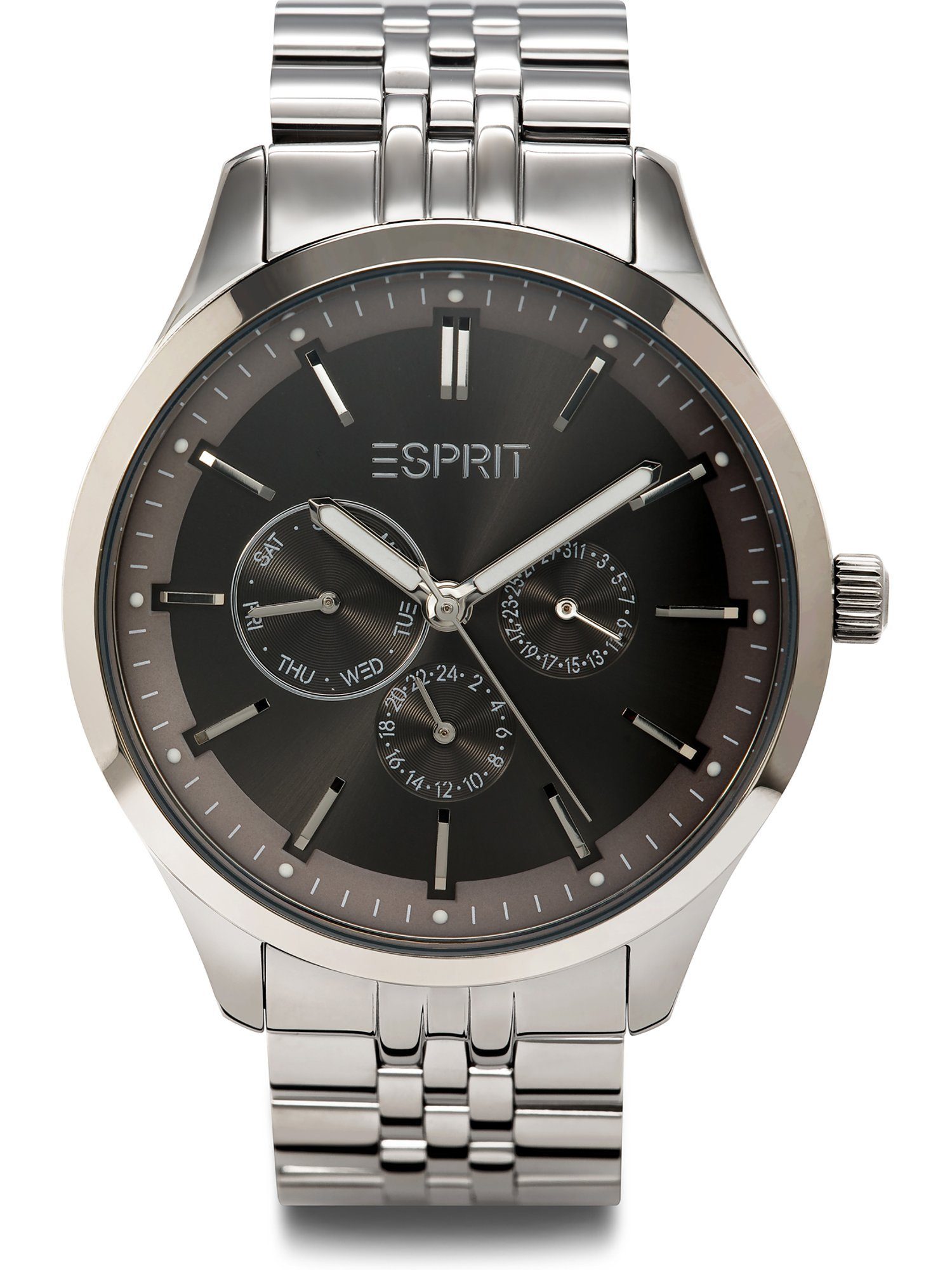 Esprit Quarzuhr ESPRIT Herren-Uhren Analog Quarz, Klassikuhr grau