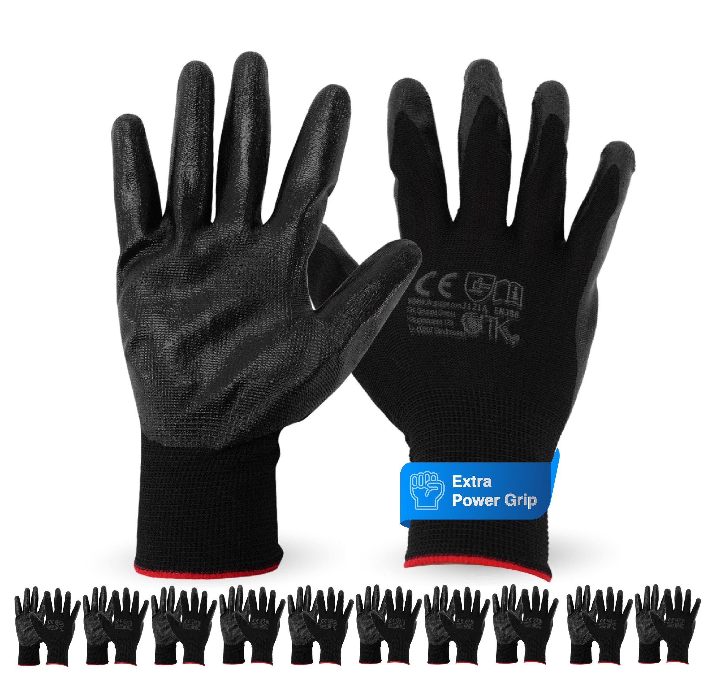 toolmate® Arbeitshandschuhe 10 Paar Arbeitshandschuhe Gartenhandschuhe günstig online kaufen