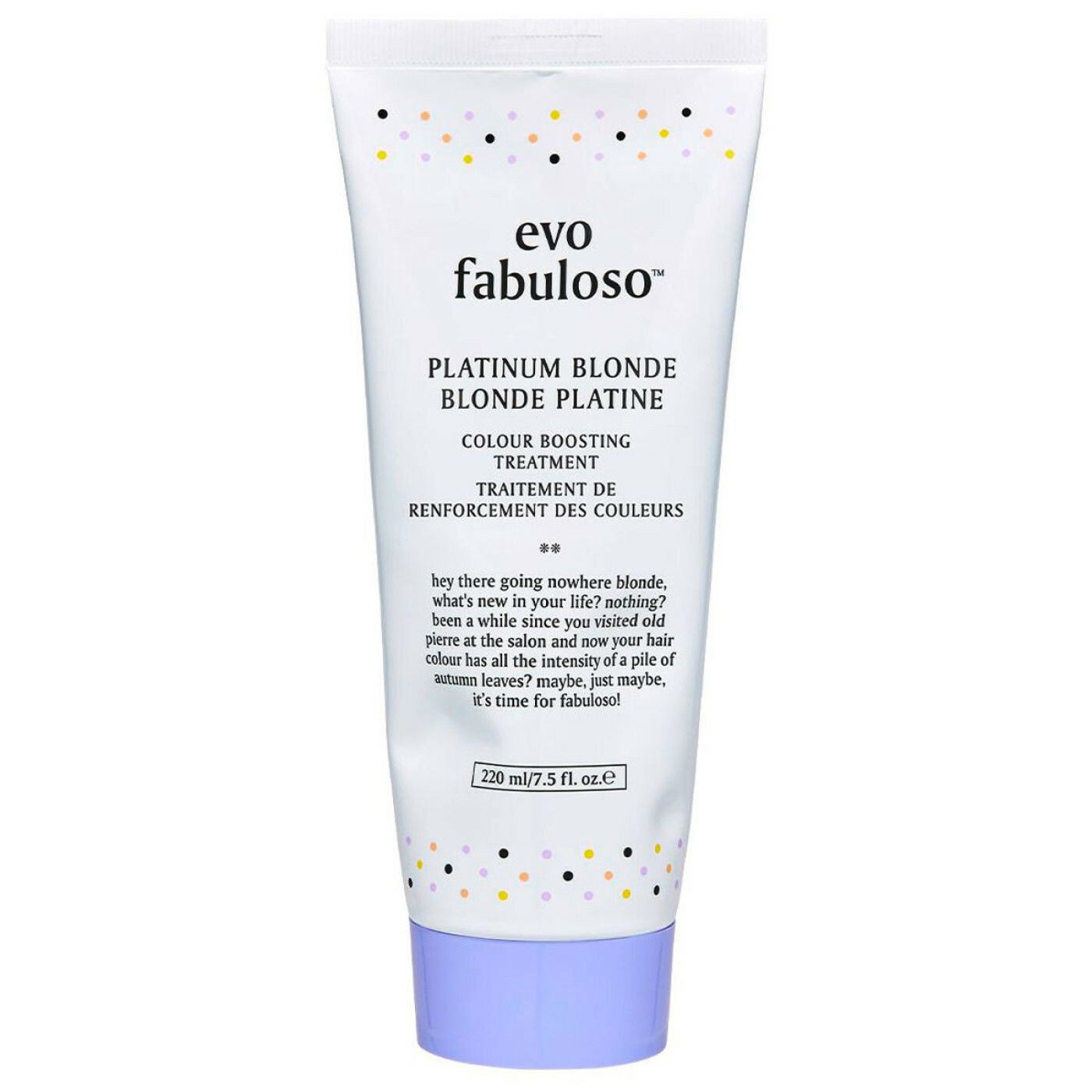 EVO Haarmaske Fabuloso Platinum Blonde Colour Boosting Treatment 220ml