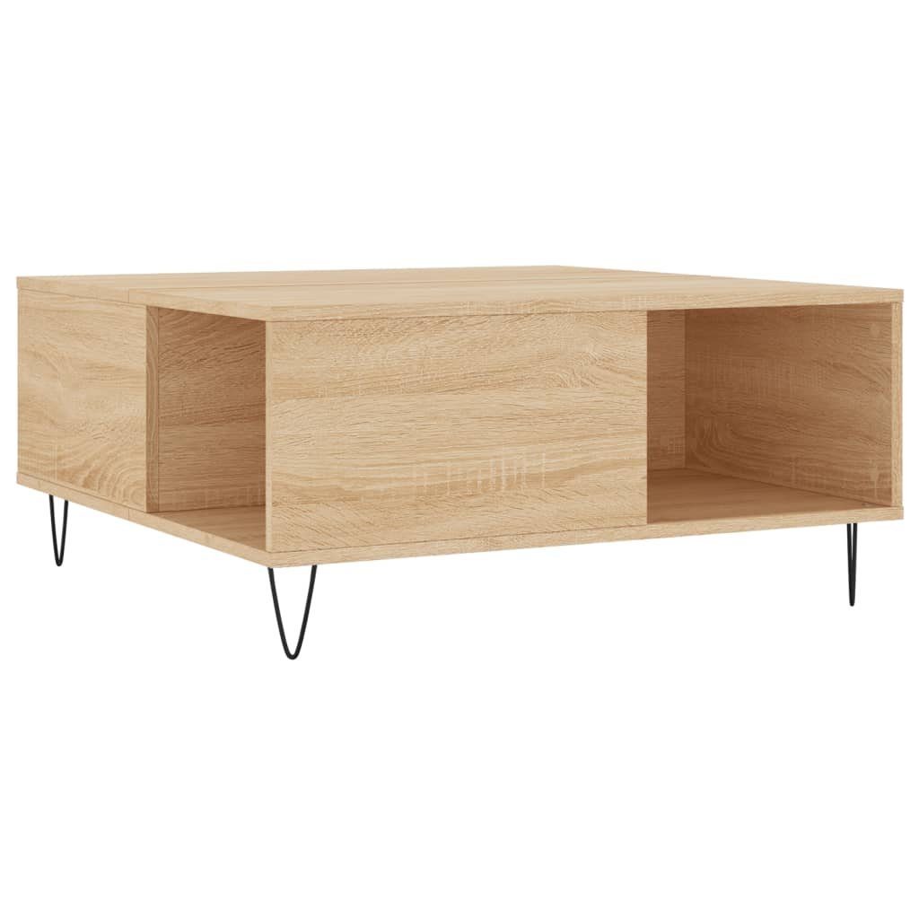 Sonoma Eiche | Sonoma cm (1-St) Sonoma-Eiche Couchtisch Couchtisch 80x80x36,5 Holzwerkstoff Eiche vidaXL