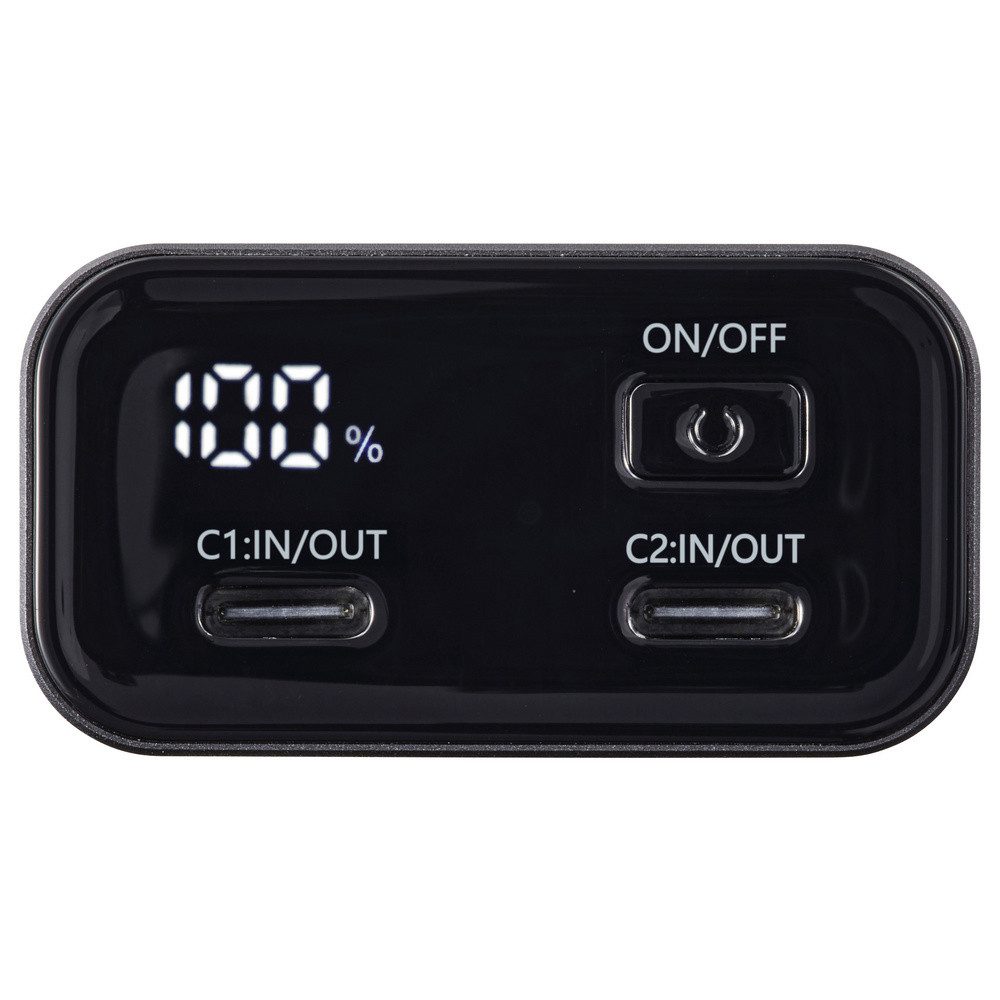 VOLTCRAFT VOLTCRAFT VC-C902 Powerbank 10000 mAh USB PD 3.0 Li-Ion Grau (matt) S Powerbank 10000 mAh