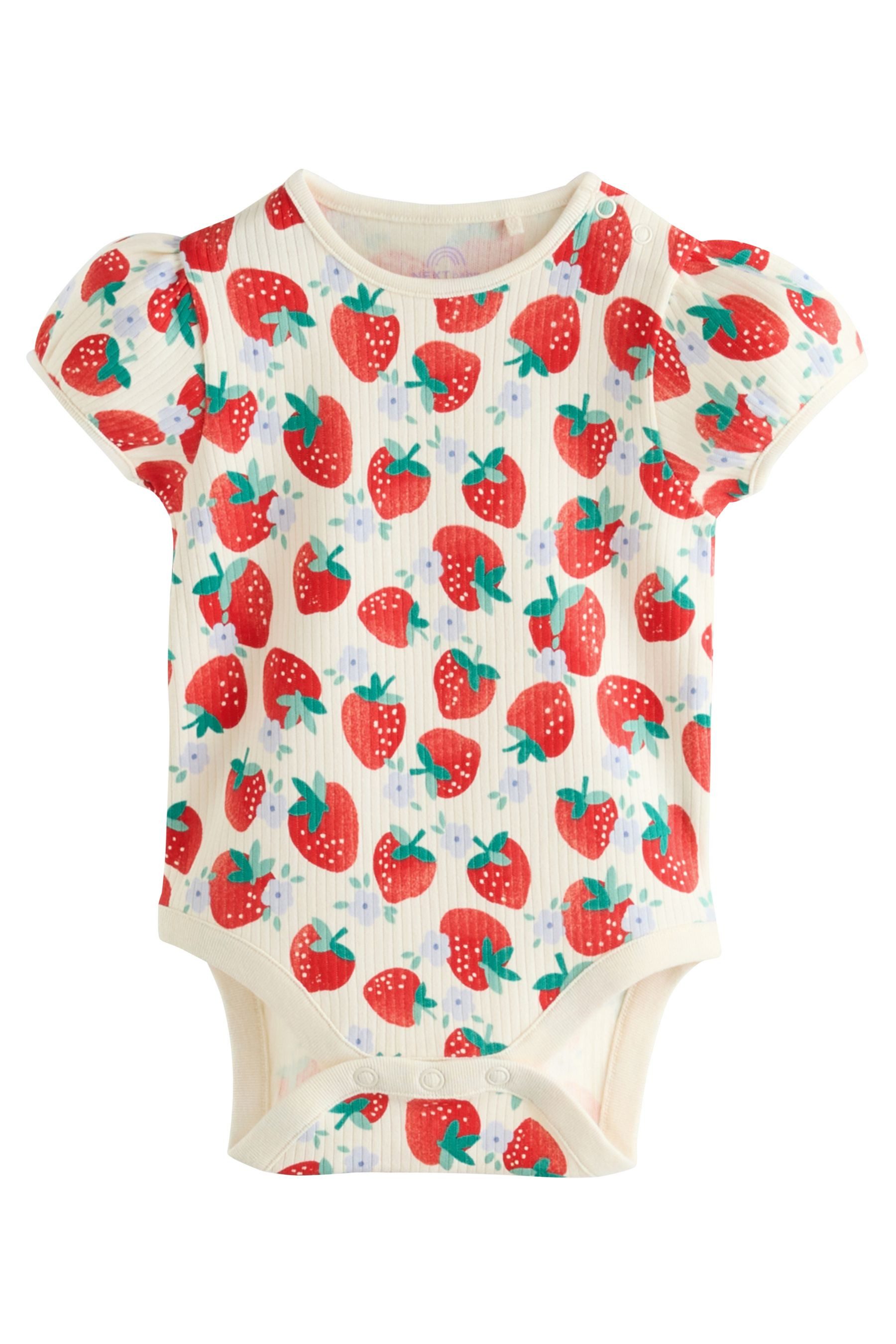 Next Kurzarmbody Kurzärmelige Baby Bodysuits im 5er-Pack (5-tlg)