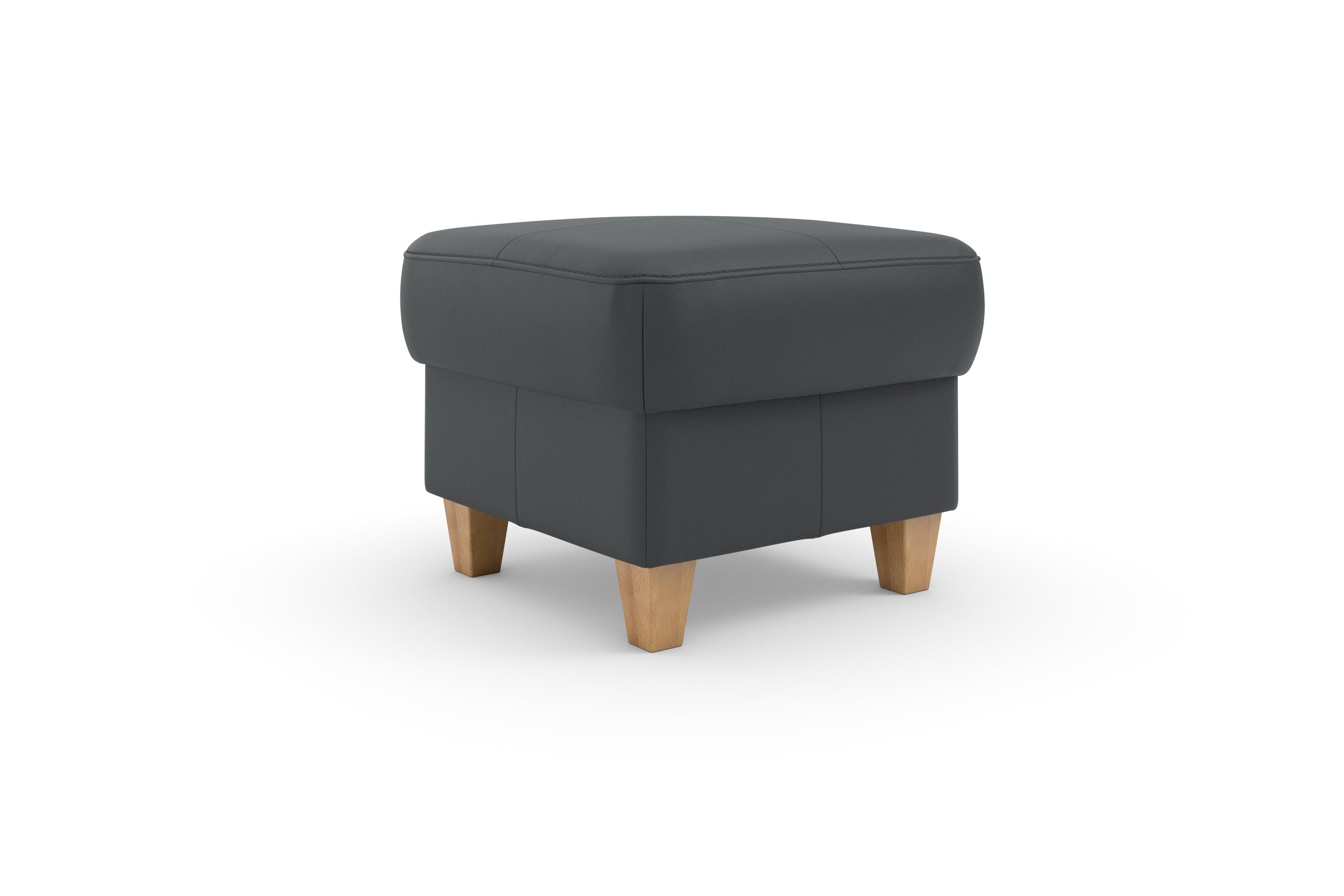 Home affaire Polsterhocker Palmera, B: 58 cm, mit Stauraum, Federkern