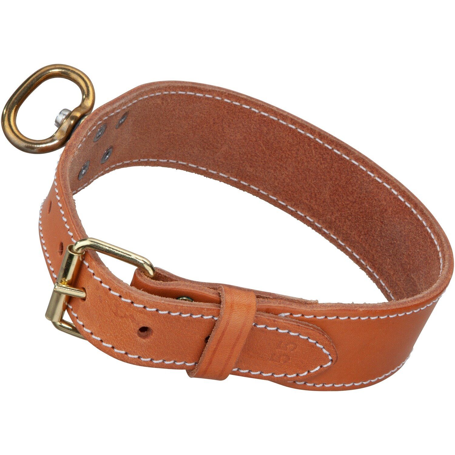 HEIM Hunde-Halsband Schweißhalsung – natur