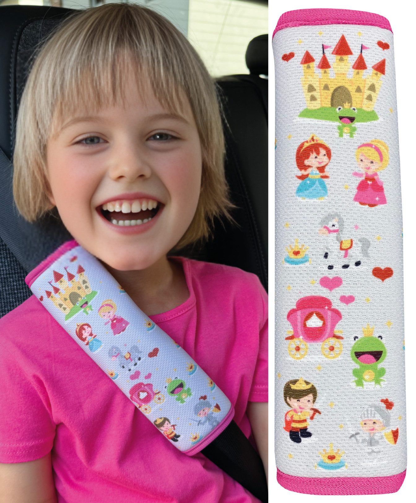 HECKBO Schlafkissen Kinder Auto Gurtpolster Gurtschutz günstig online kaufen