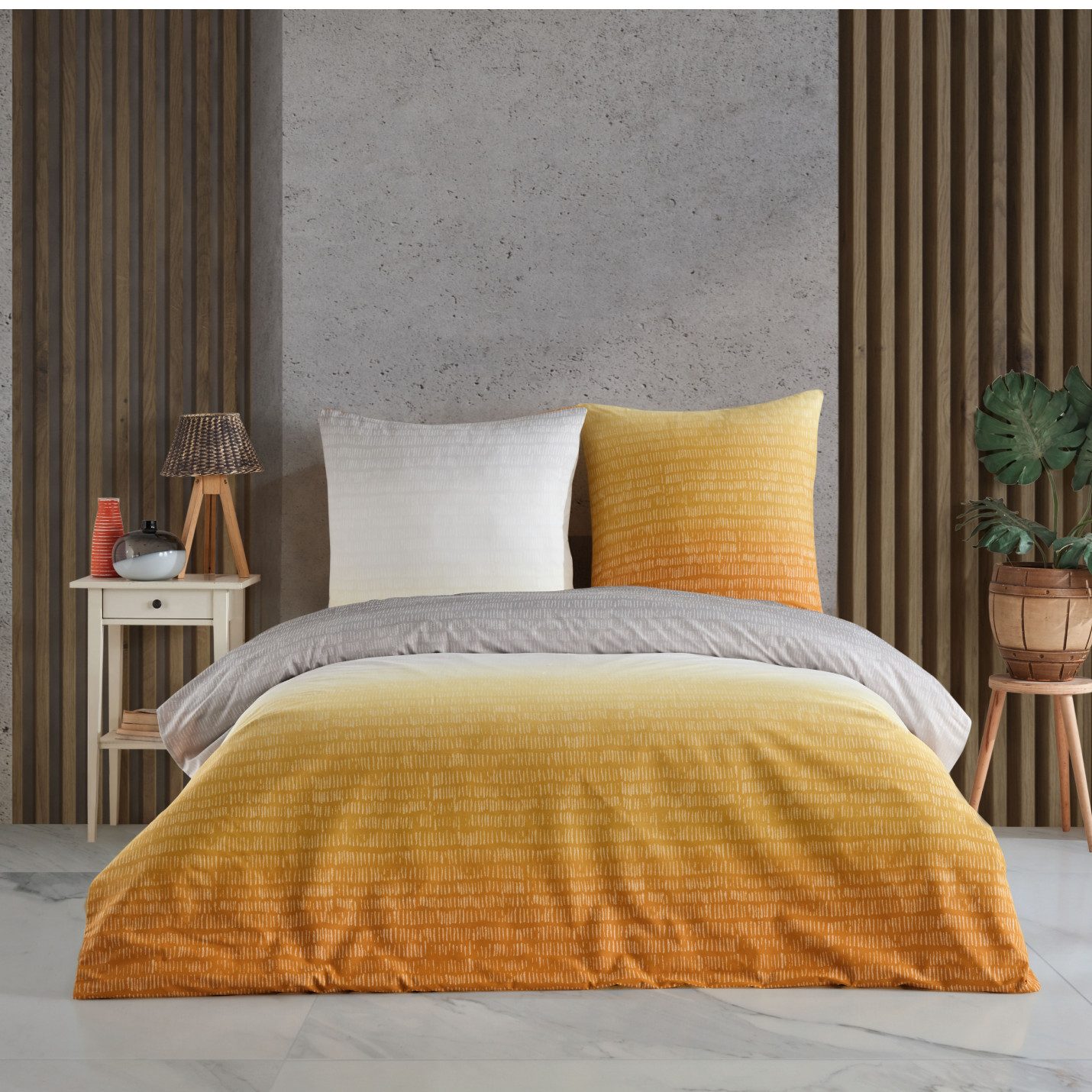 Home Sense Bettwäsche Home Sense Bettwäsche Bettgarnitur Set Baumwolle, atmungsaktiv, weich