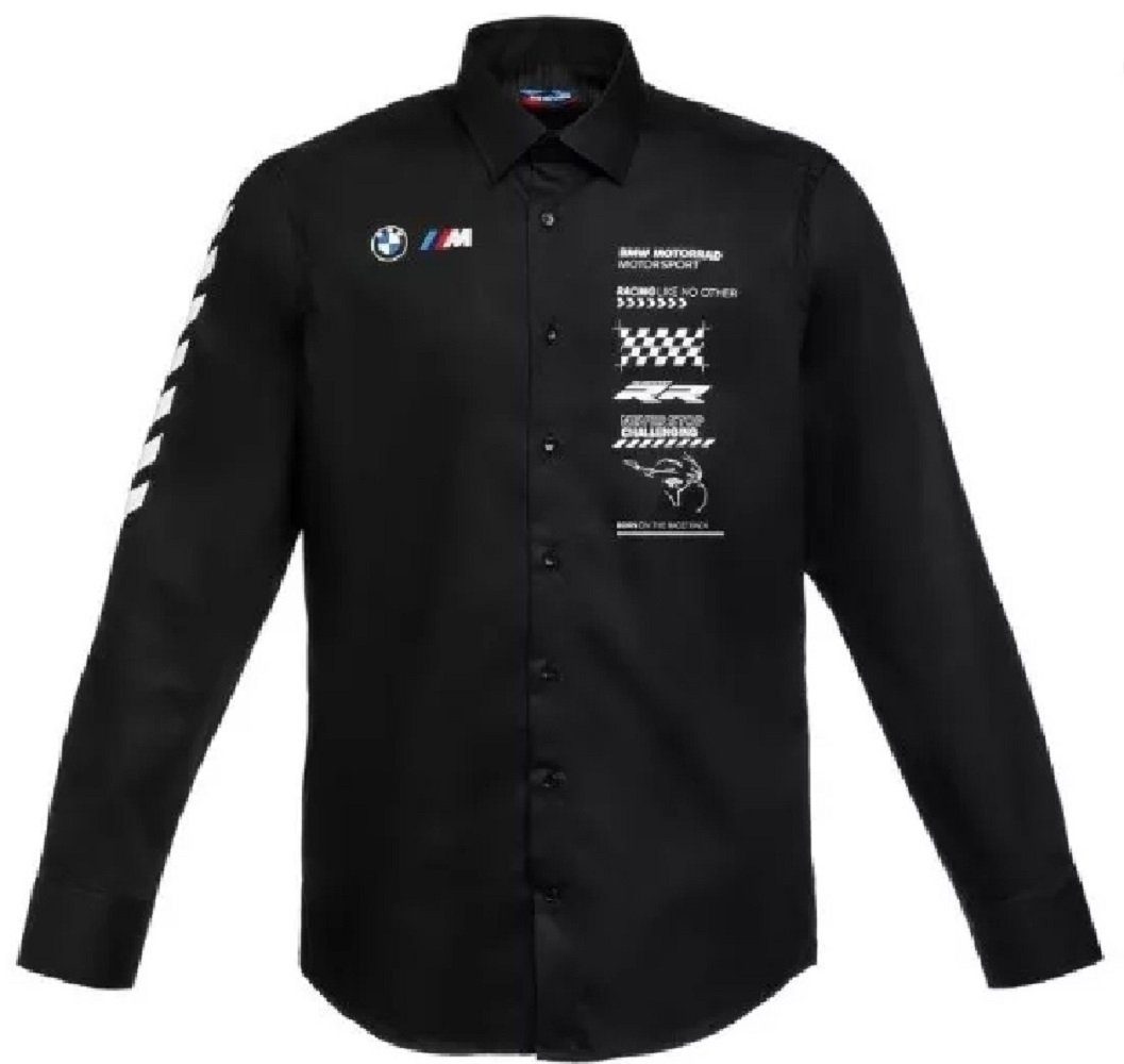 BMW Langarmhemd BMW Hemd Race Team Herren schwarz