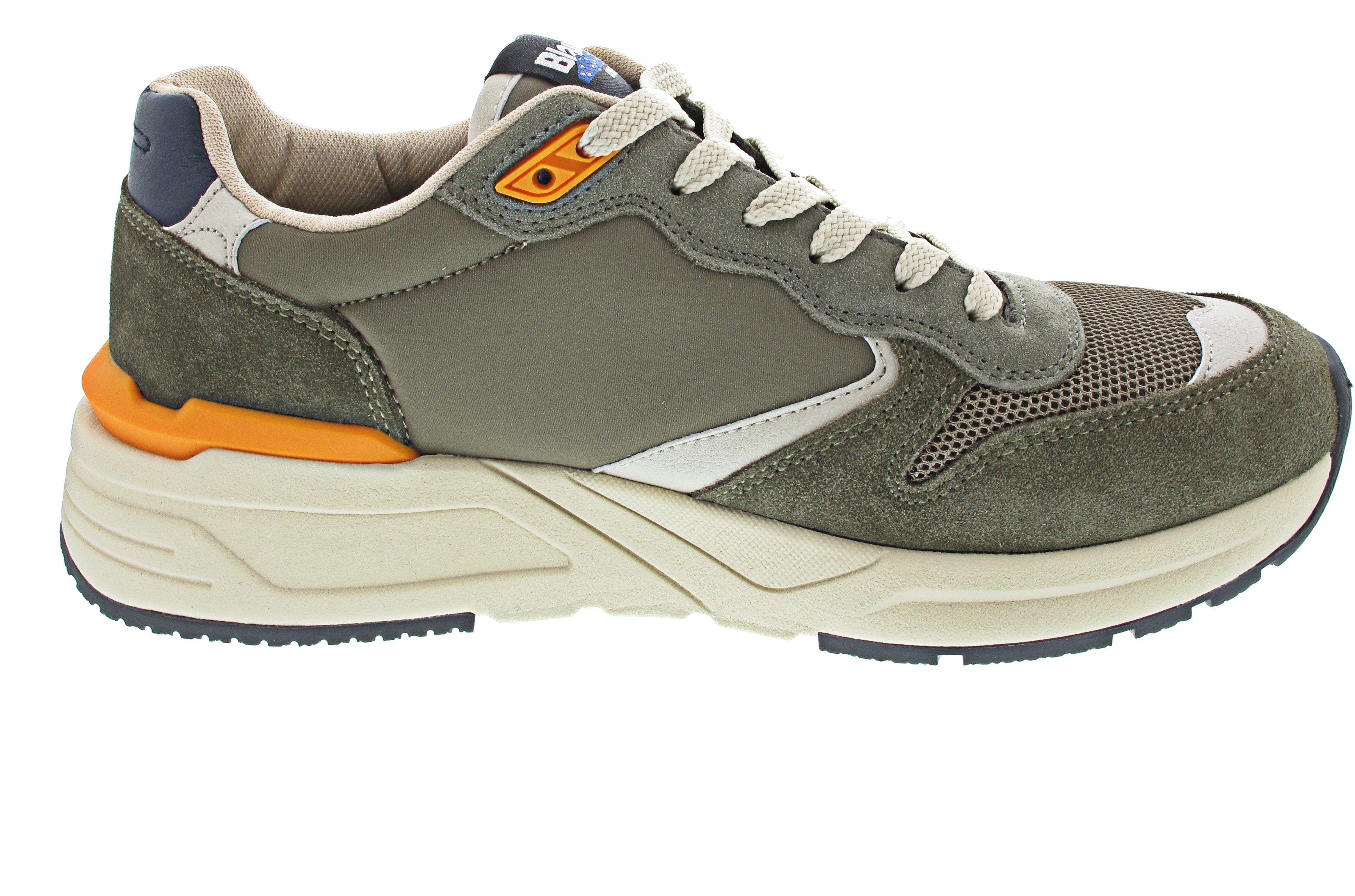 Blauer Sneaker
