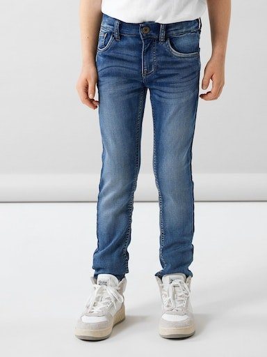 Name It Stretch-Jeans NKMTHEO DNMTHAYER Gummizug PANT, Mit COR1 verstellbarem Bund im SWE