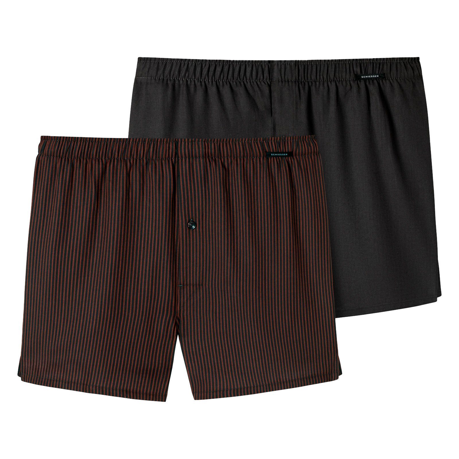 Schiesser Boxershorts 2er Pack Boxershorts (2-St., günstig online kaufen