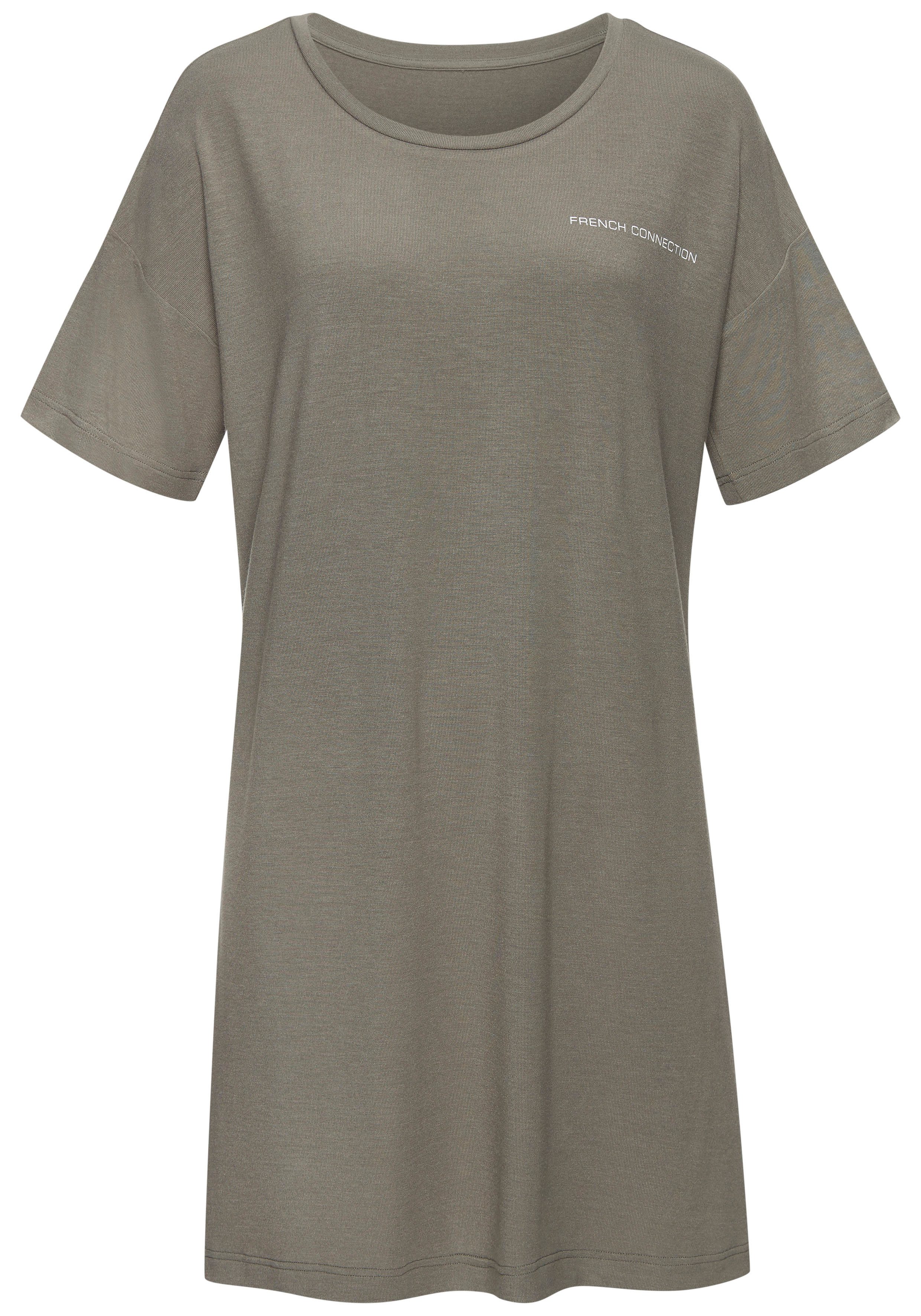 French Connection Nachthemd mit großem Logoprint günstig online kaufen