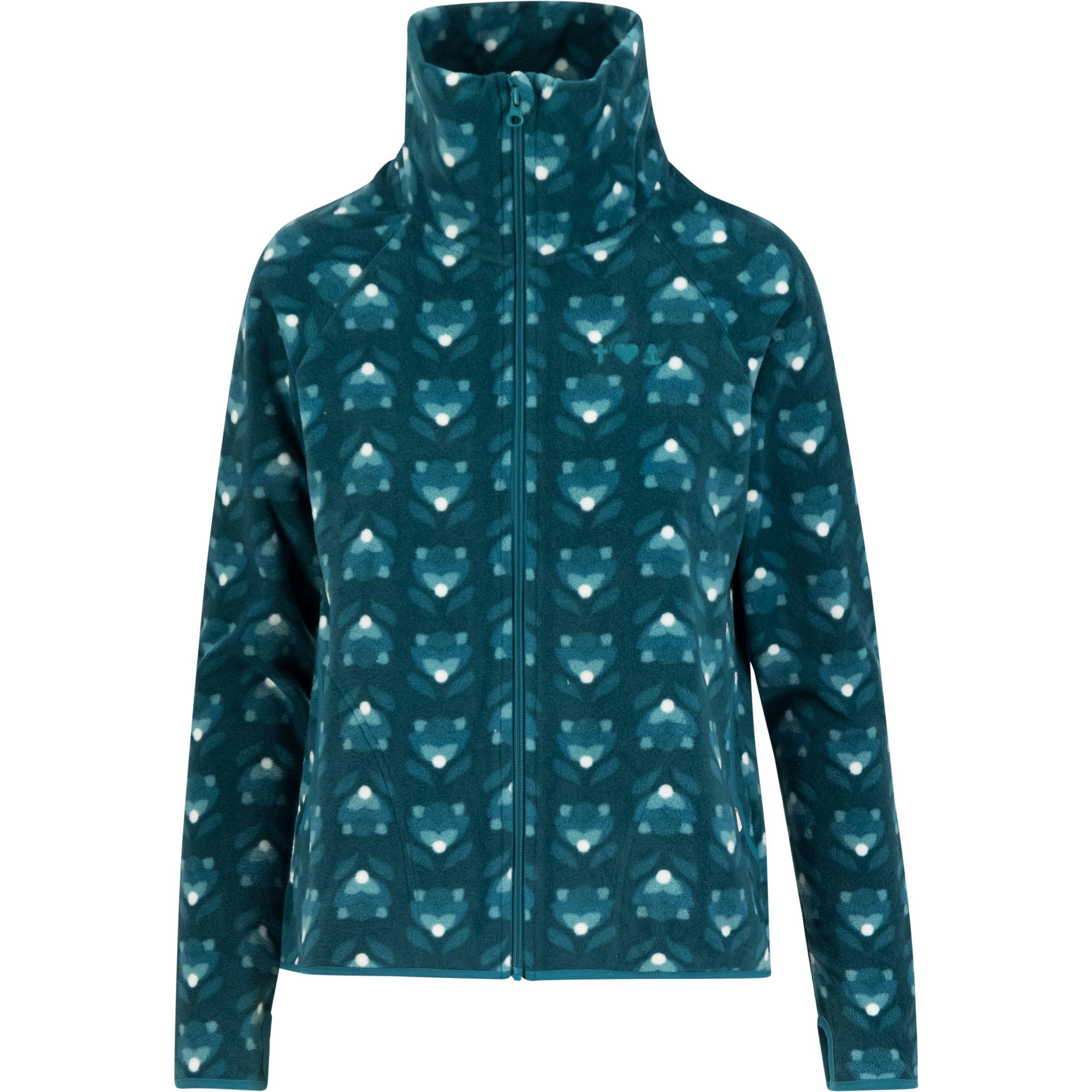 Blutsgeschwister Fleecejacke Extra Layer stylish and chic flower
