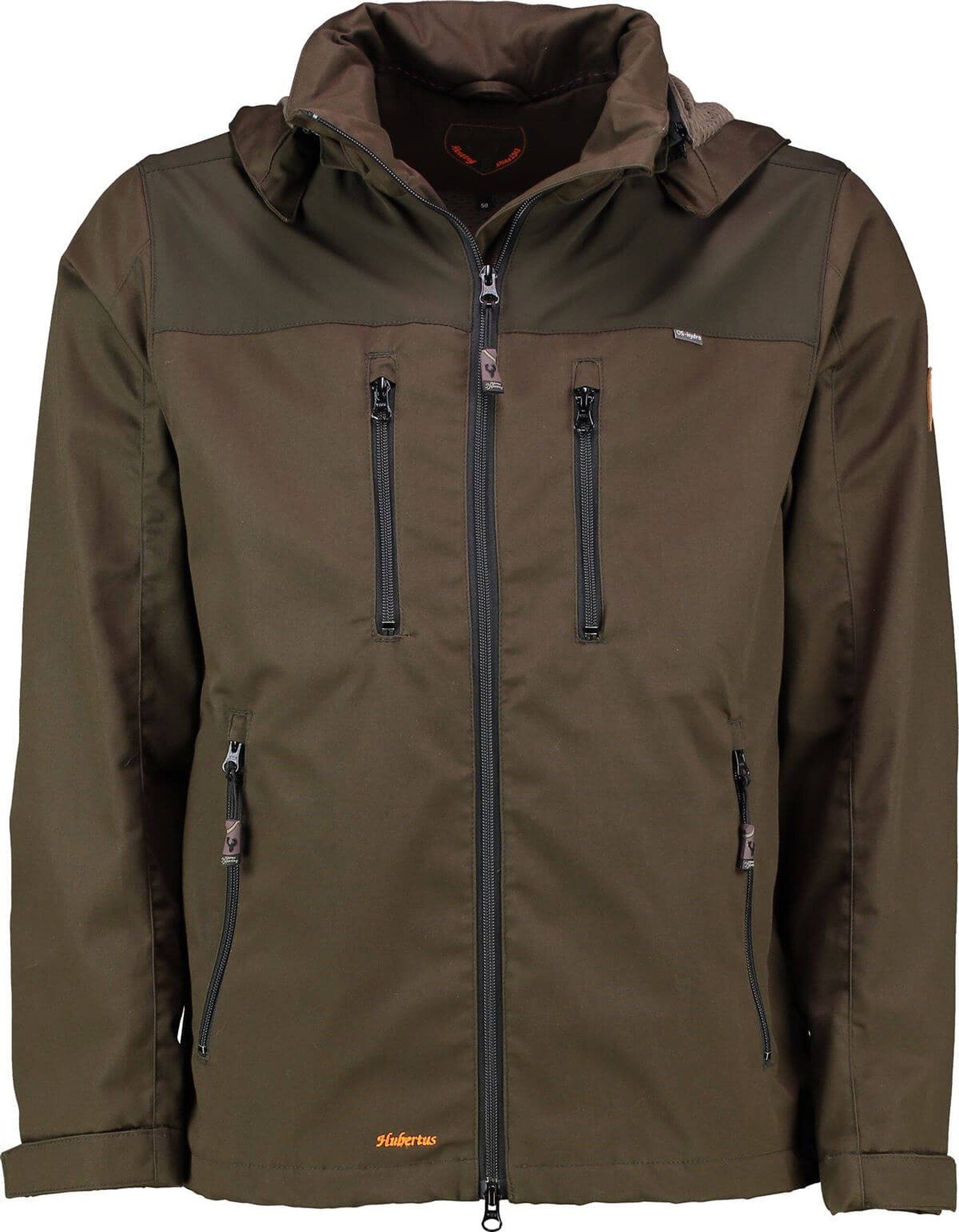 Hubertus Outdoorjacke HUBERTUS Jagd-Jacke oliv wasserabweisend, geräuscharm