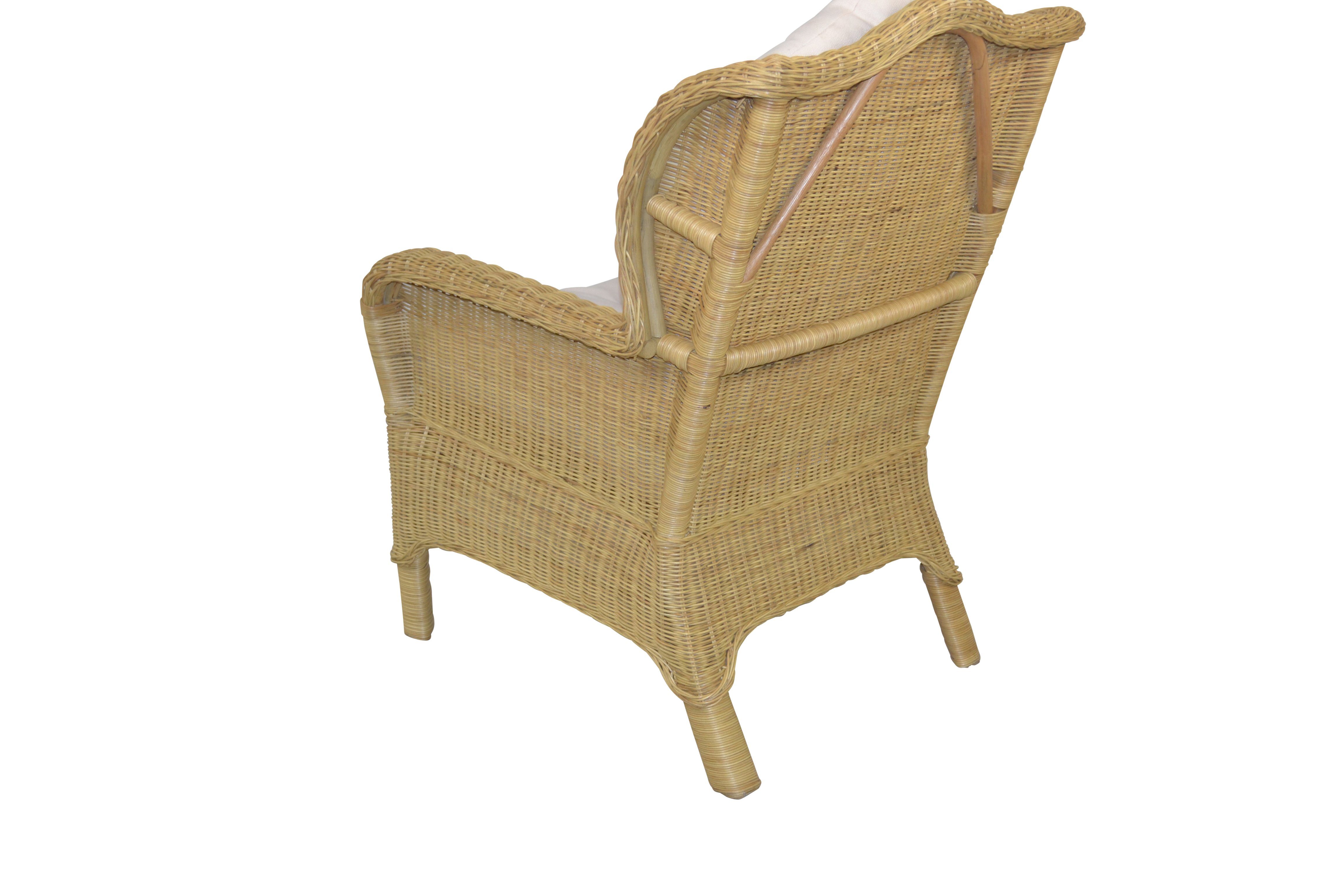 moebel-direkt-online Ohrensessel inklusive Sessel (Spar-Set, Linda beigefarben Kissenauflage)