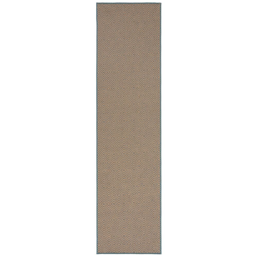 Teppich Geometrischer Jute-Teppich mit Naturkautschuk, rutschfester Rücken, KADIMA DESIGN, Treppenläufer, Höhe: 5 mm