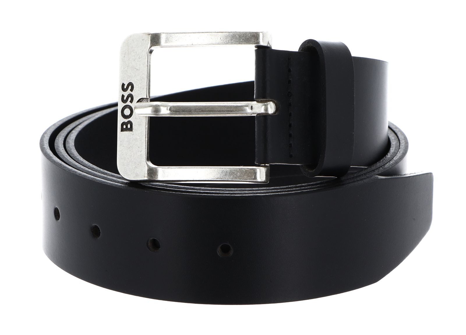 BOSS Ledergürtel Jemio Sz40 Leather Belt aus echtem Büffelleder