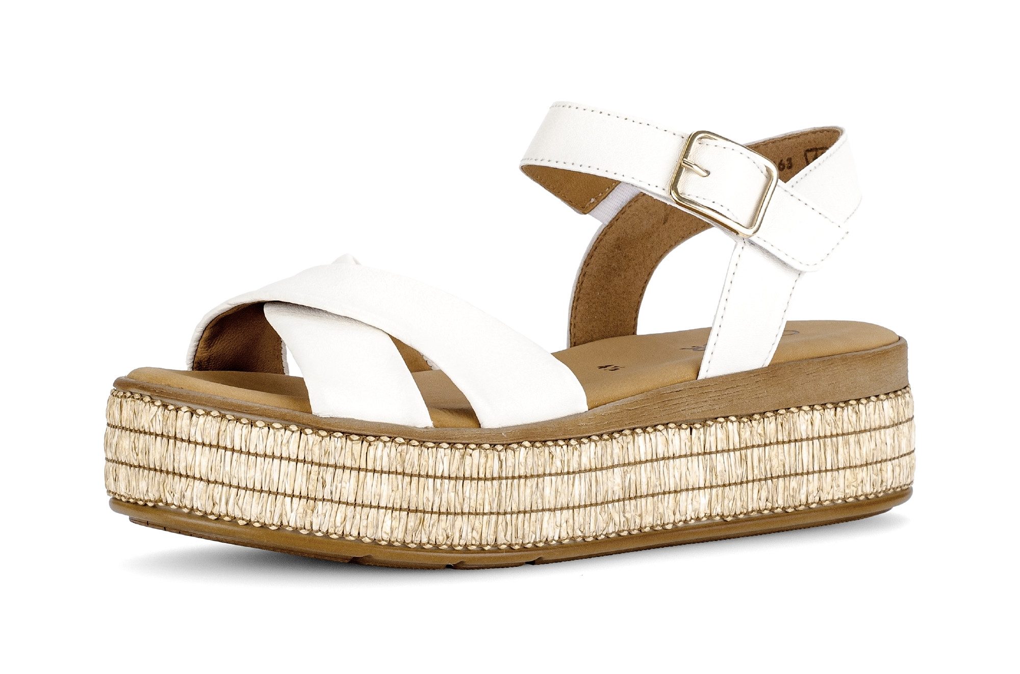 Gabor Sandalette, Plateau, Sommerschuh, mit hochem Tragekomfort