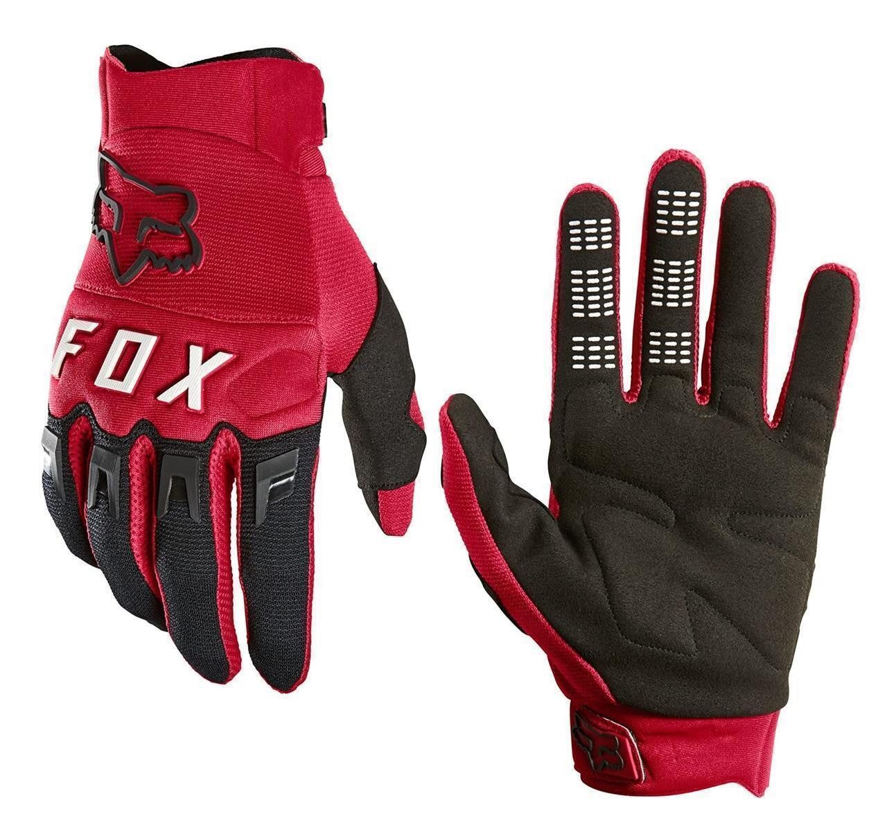 Fox Racing Fahrradhandschuhe Fox Dirtpaw Glove Handschuhe rot S günstig online kaufen