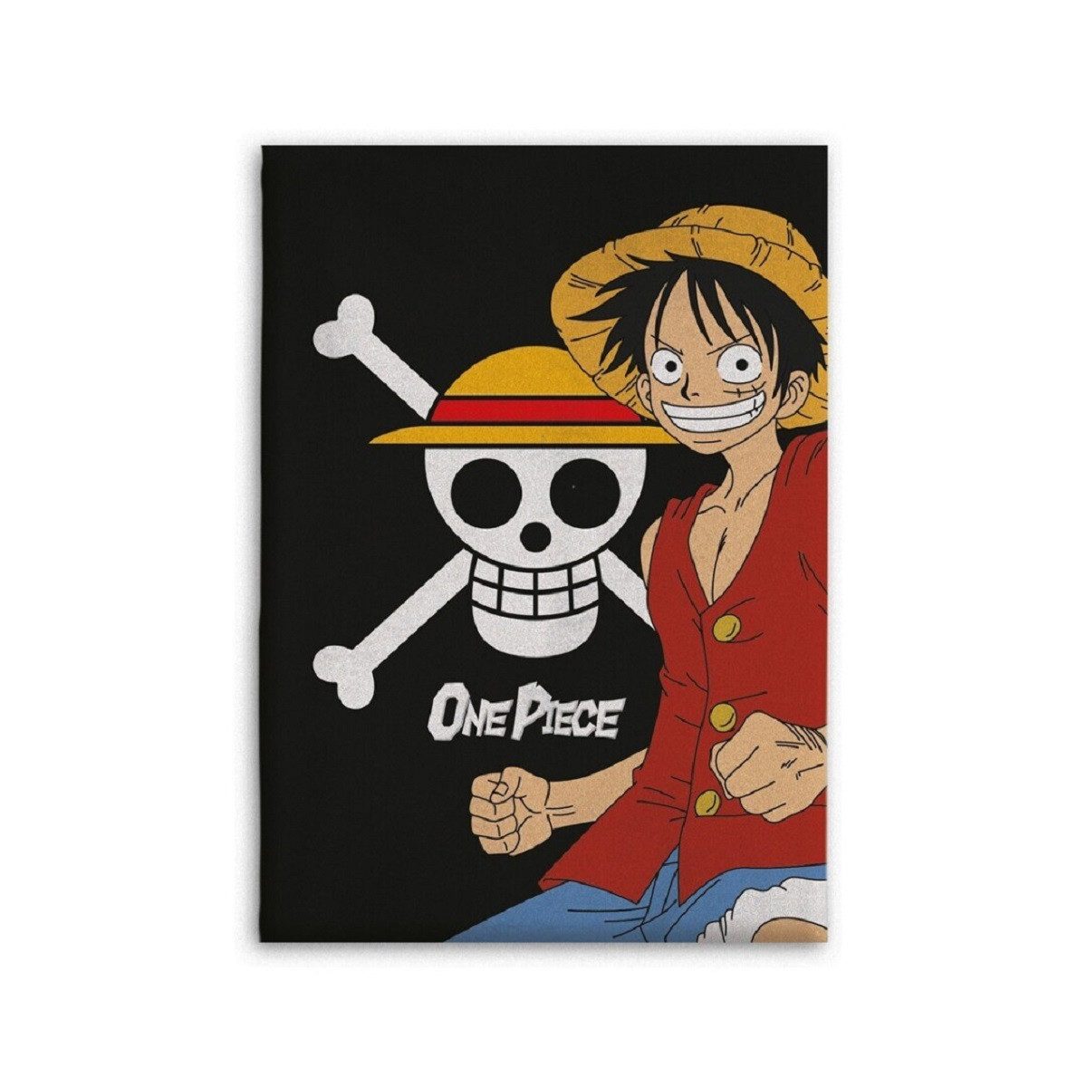 Wohndecke Sherpa Decke – Superweiche Kuscheldecke 110x150 cm für Anime-Fans, One Piece Anime