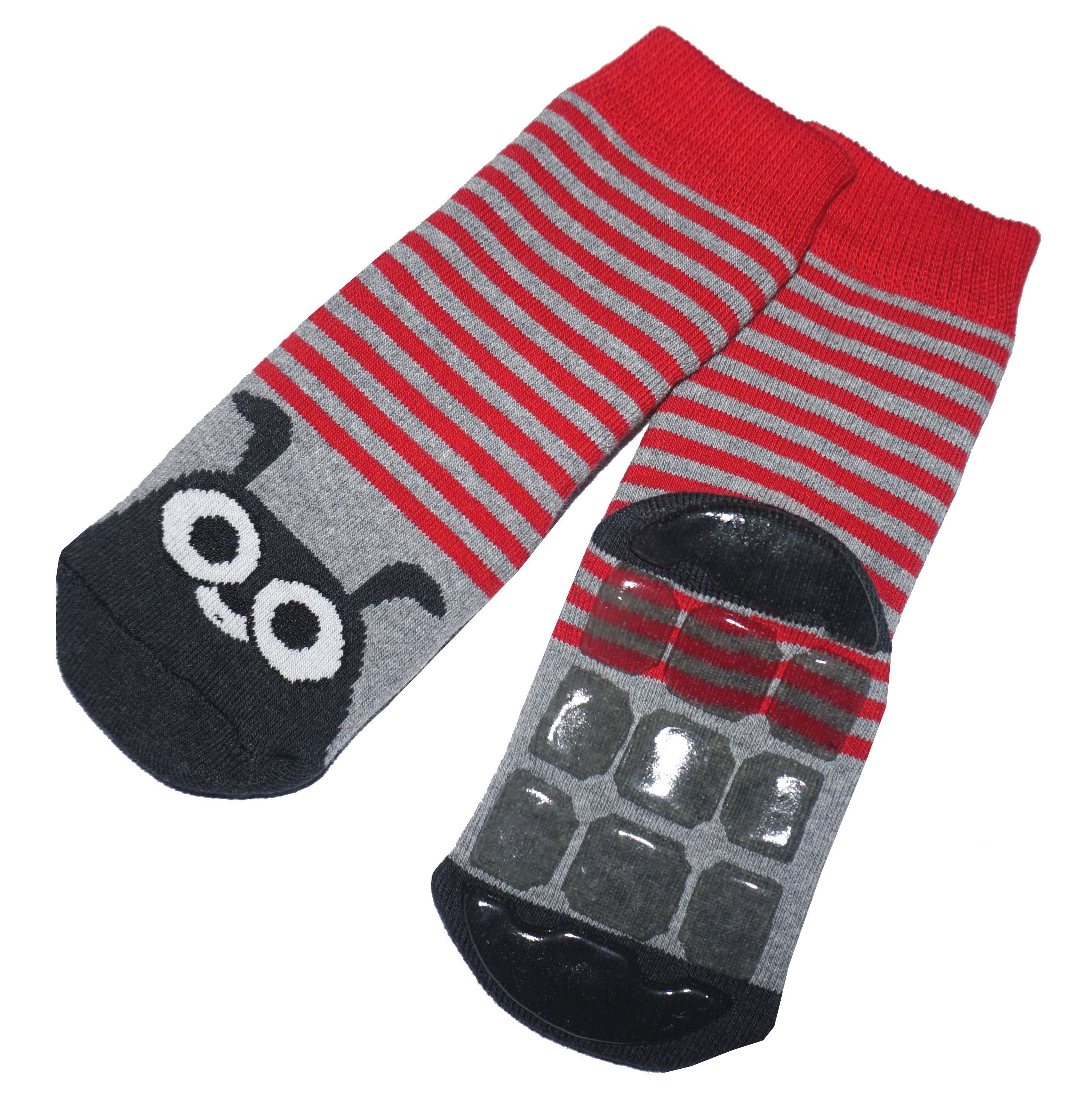 Wäsche/Bademode Socken WERI SPEZIALS Strumpfhersteller GmbH ABS-Socken Kinder ABS-Socken für Mädchen und Jungs Lustiger Hase aus