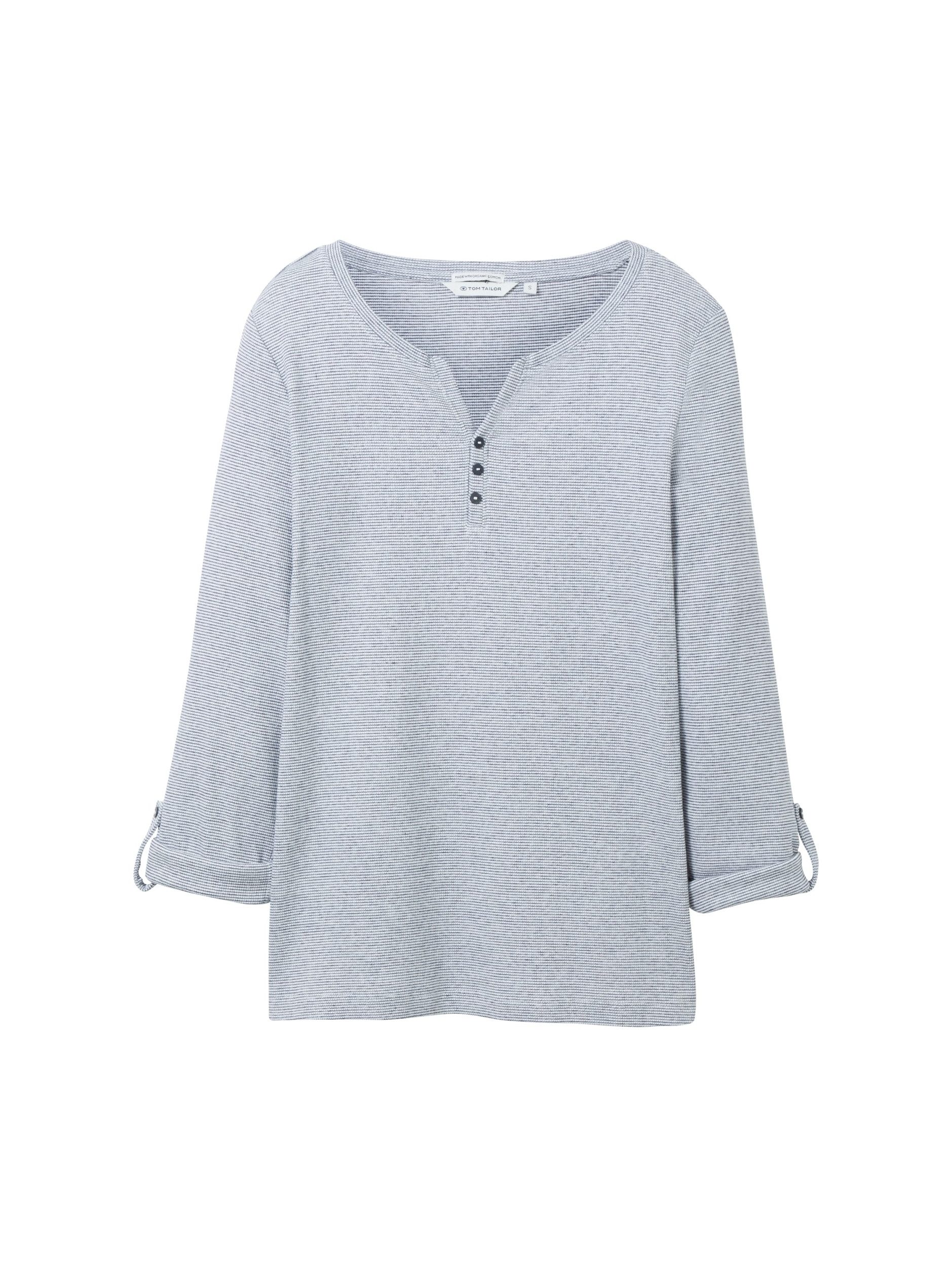 TOM TAILOR Denim Langarmshirt T-shirt stripe günstig online kaufen