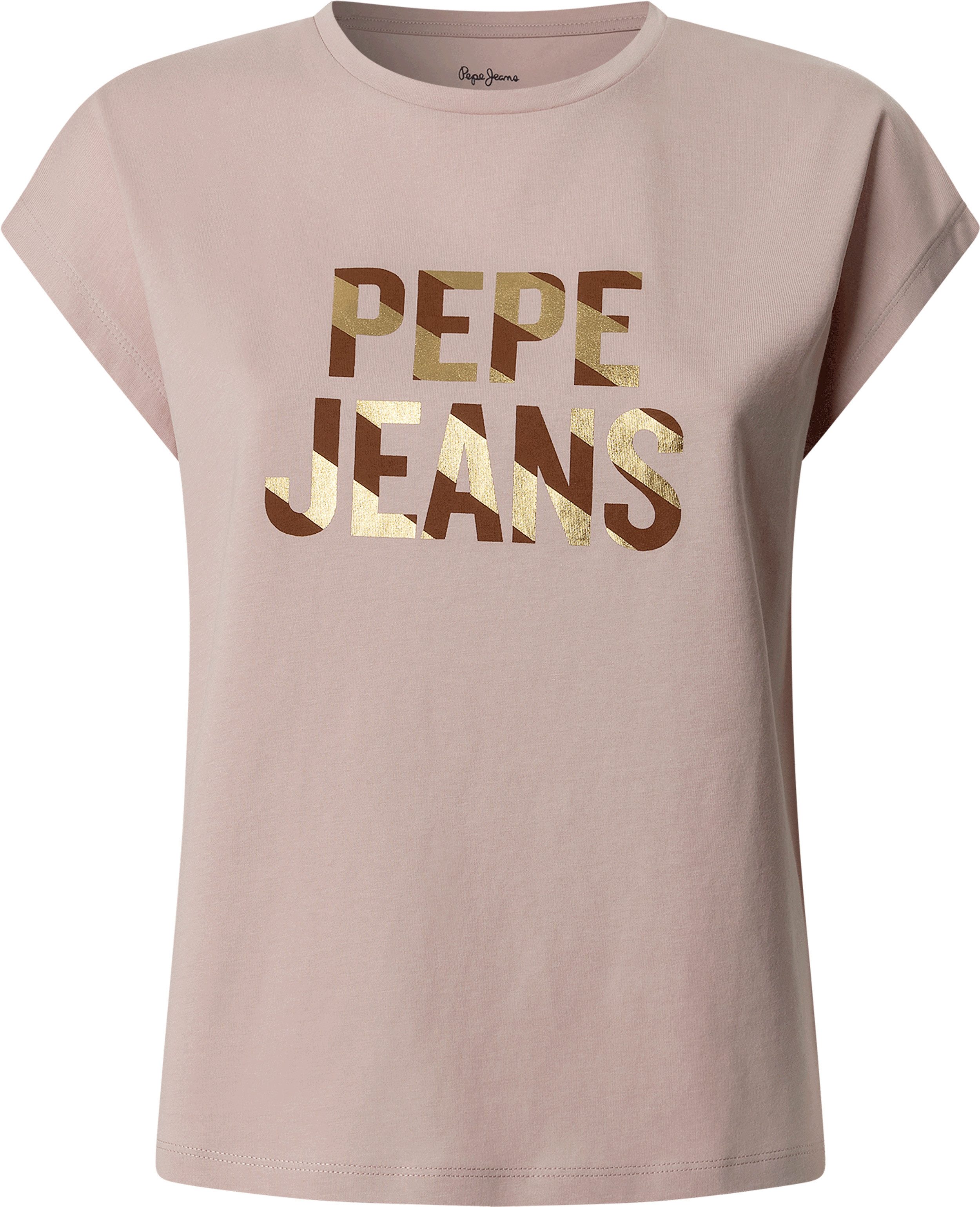 Pepe Jeans T-Shirt CATALINA aus Baumwolle, Logoschriftzug – Bild 2 von 5