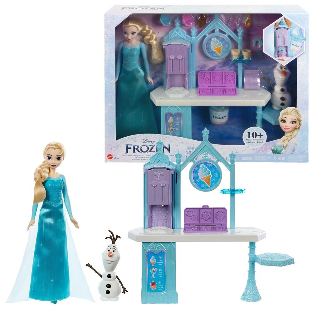 Disney Frozen Anziehpuppe Eiscreme-Stand mit Elsa & Olaf Disney Eiskönigin günstig online kaufen
