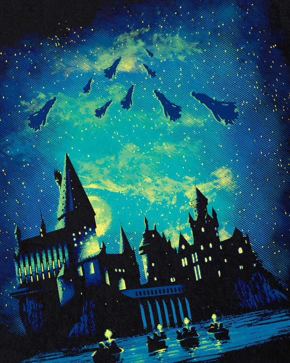 style3 T-Shirt Zauberschule potter harry hogwarts günstig online kaufen