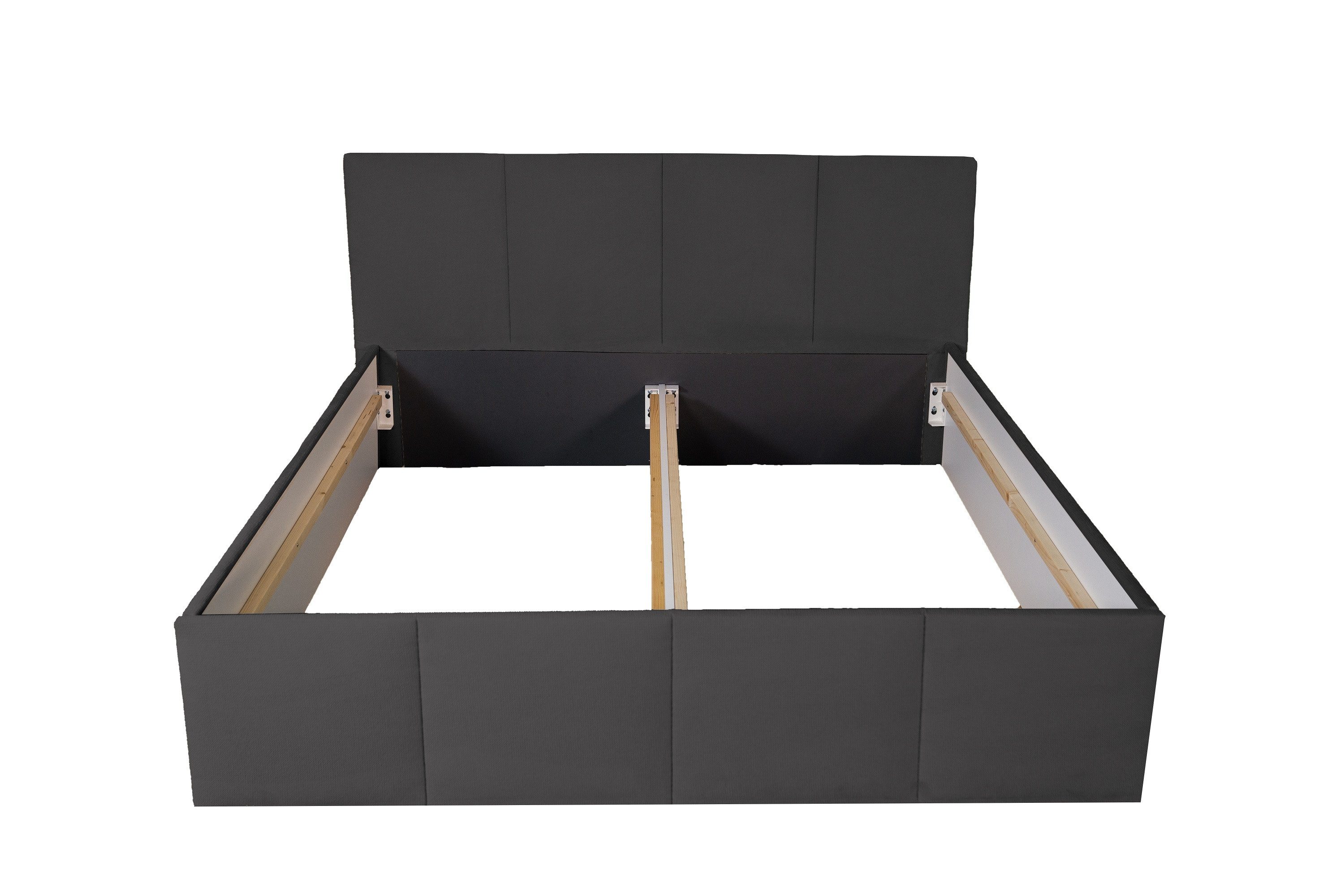 Halmon Schlafkomfort Betten Polsterbett Dalas (Mit Stauraum unter der Liege günstig online kaufen