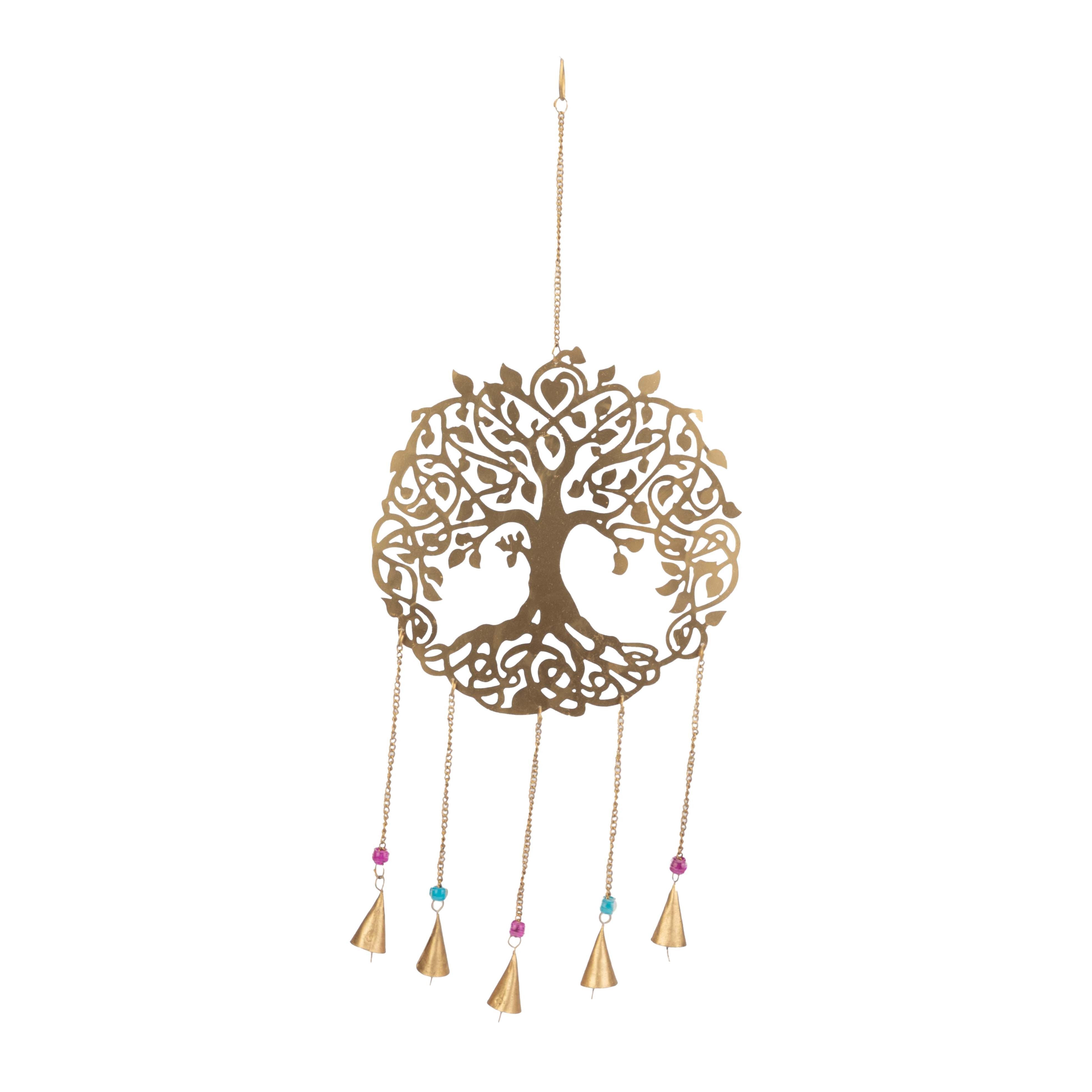 El Puente Windspiel Windspiel "Baum des Lebens", Handmade, Fair Trade