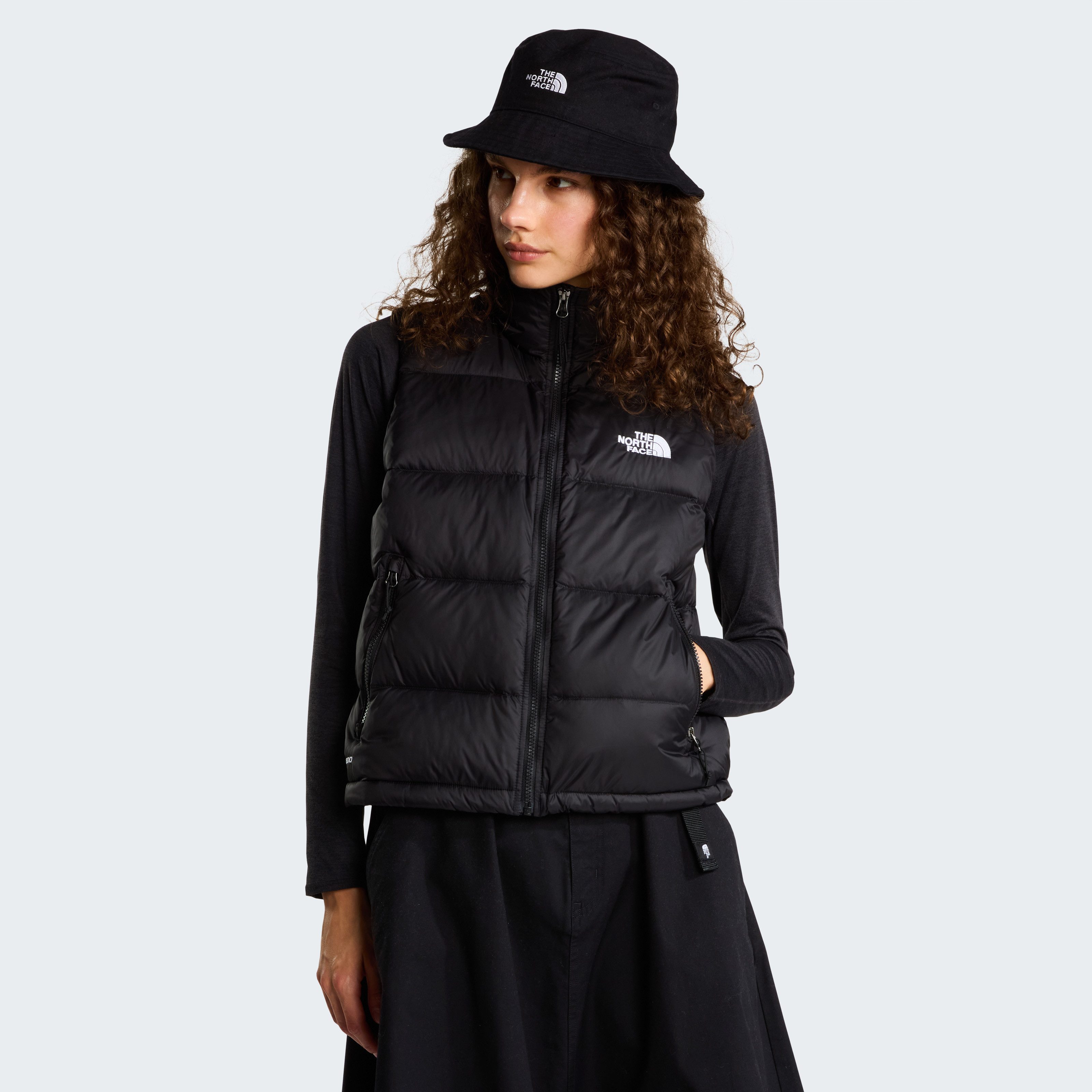 The North Face Daunenweste W HYDRENALITE DOWN A-LINE VEST für Erwachsene, mit sportlicher Ausrichtung, aus Nylon