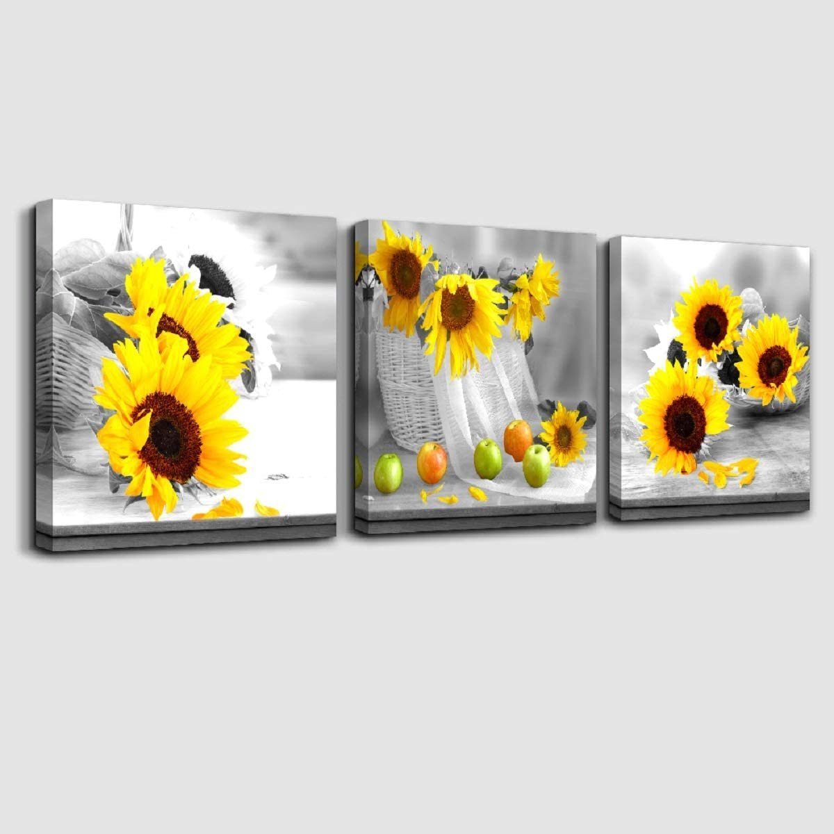 Visario Kunstdruck 3er Set auf Holzrahmen günstig online kaufen