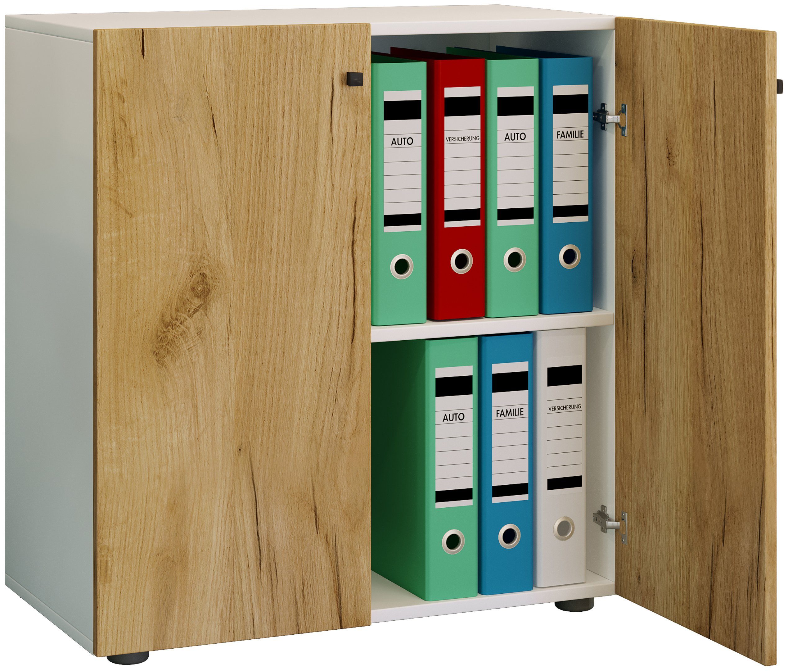 VCM Aktenschrank Büroschrank Bücher Ordner Aktenschrank günstig online kaufen