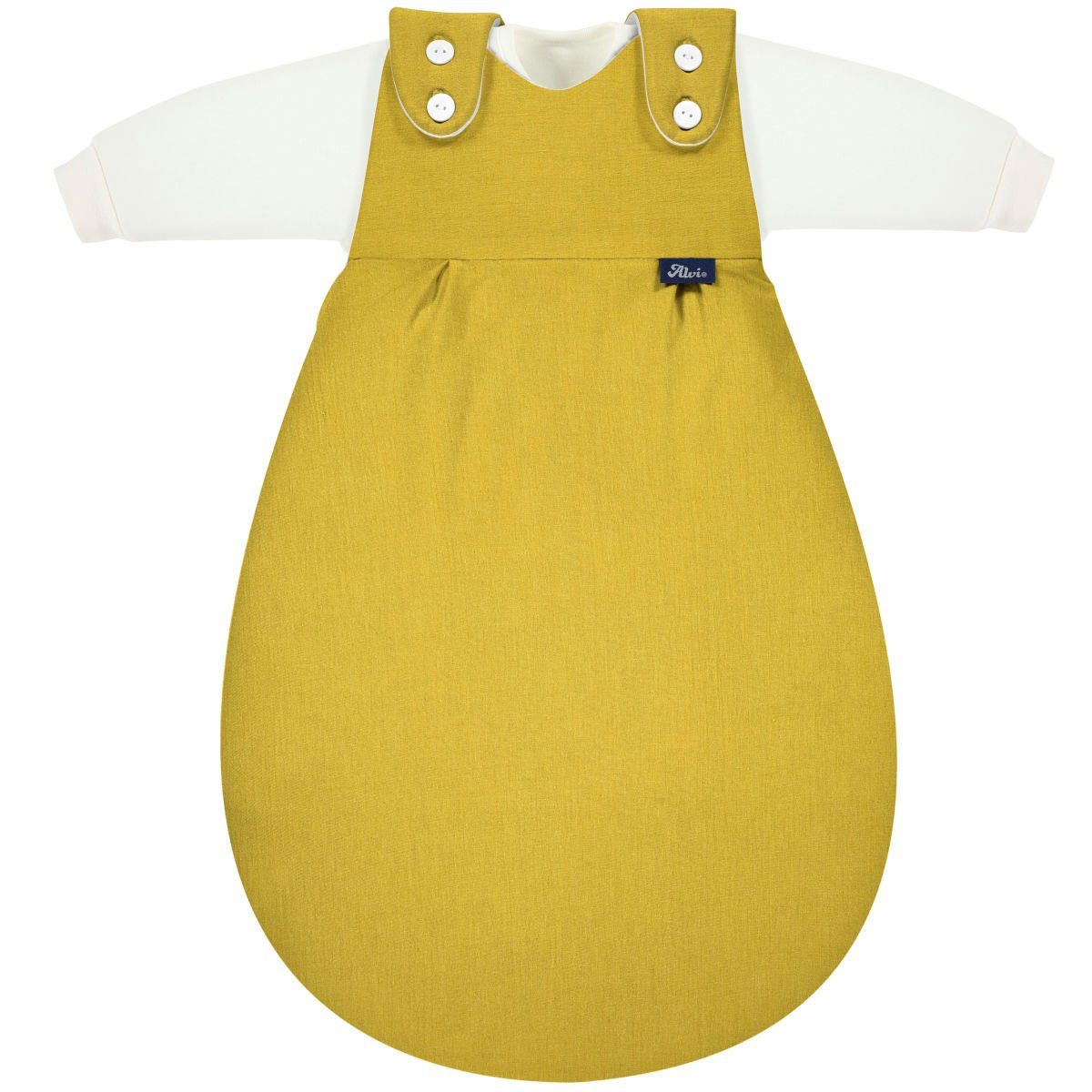 Babyschlafsack Alvi Baby-Mäxchen Schlafsack Mull 4-Season 2- tlg.