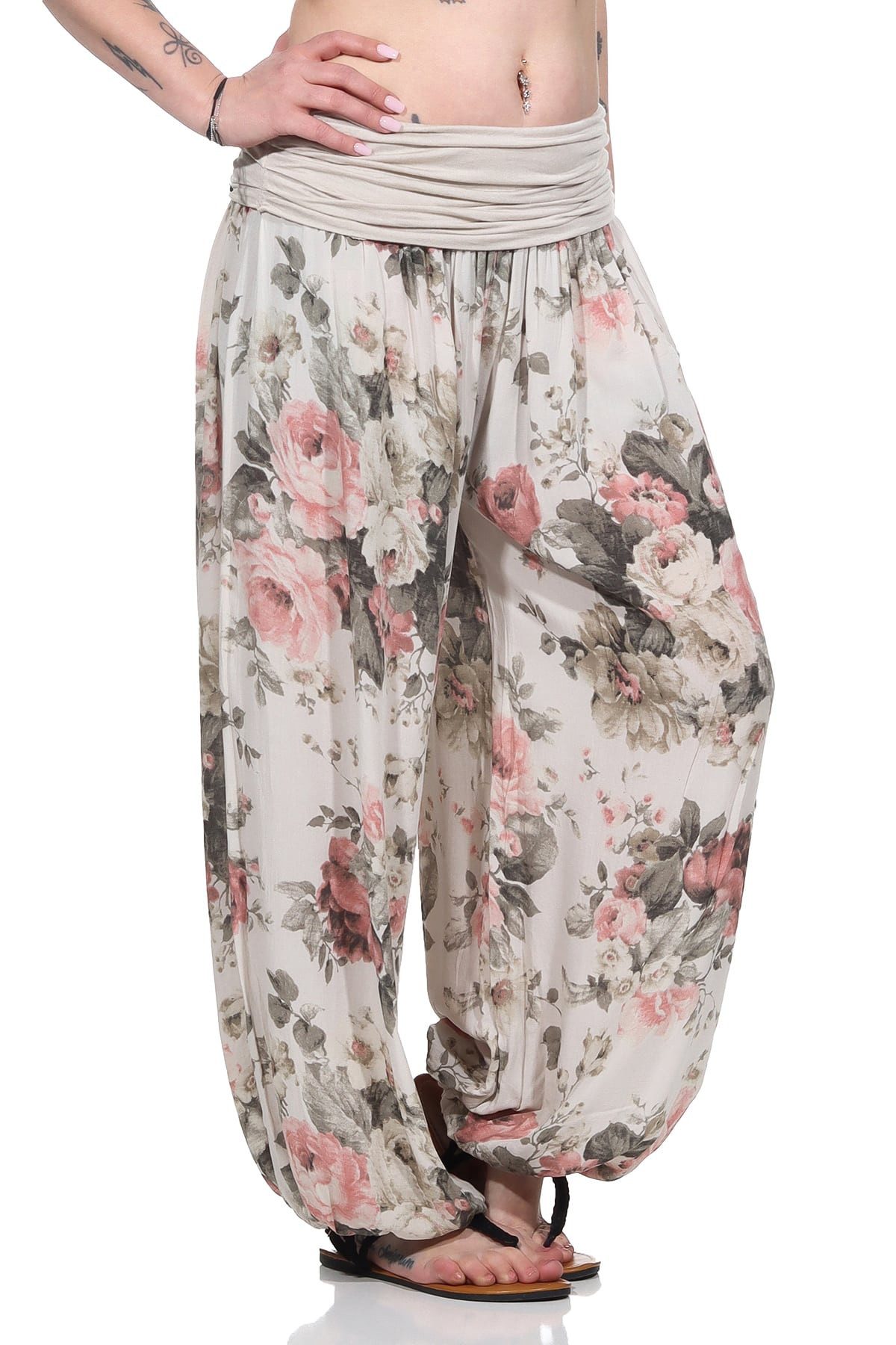 OriginalYou Haremshose Sommerhosen luftige Flatterhosen für Damen leichte P günstig online kaufen
