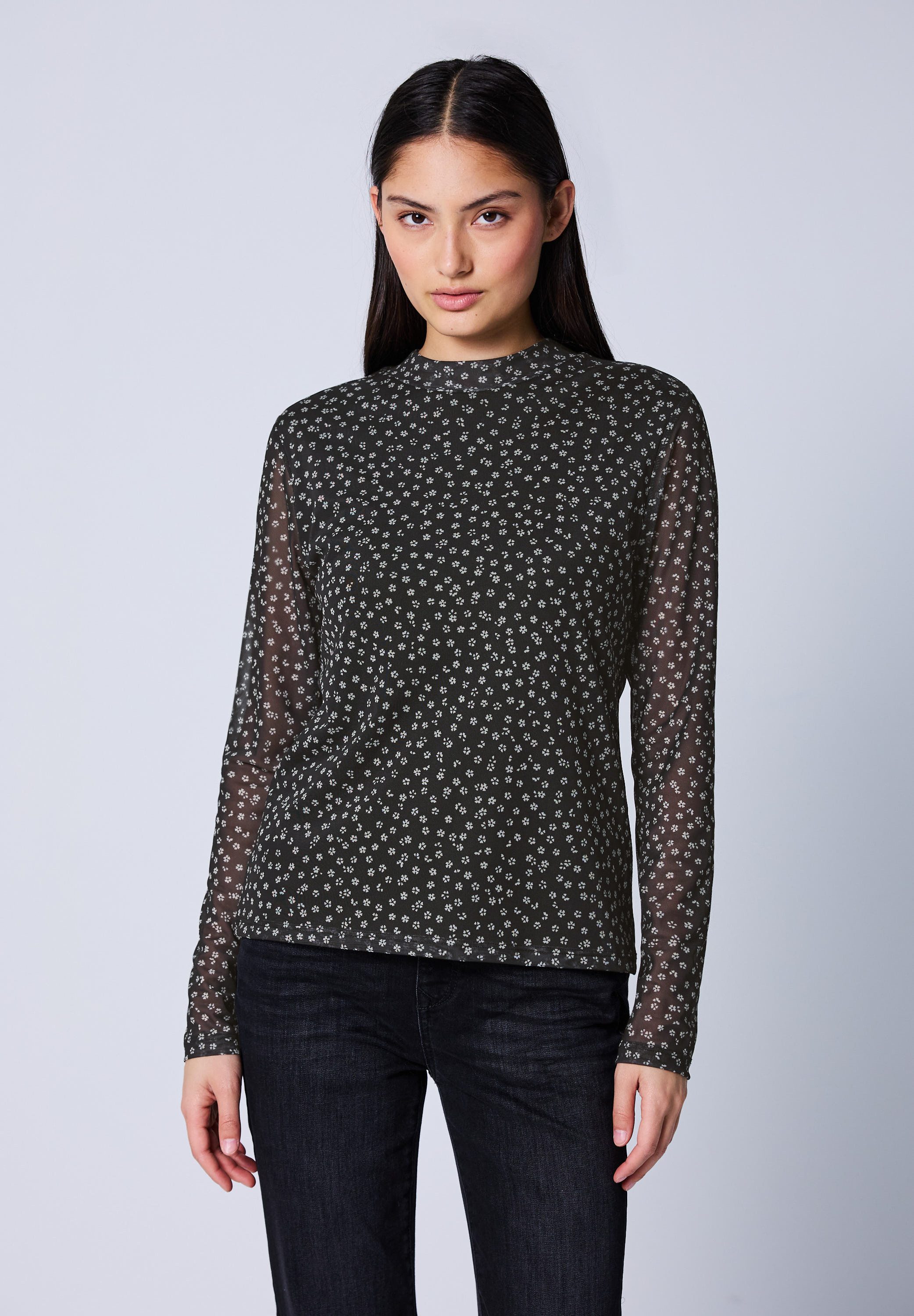 STREET ONE STUDIO Langarmbluse mit grafischem günstig online kaufen