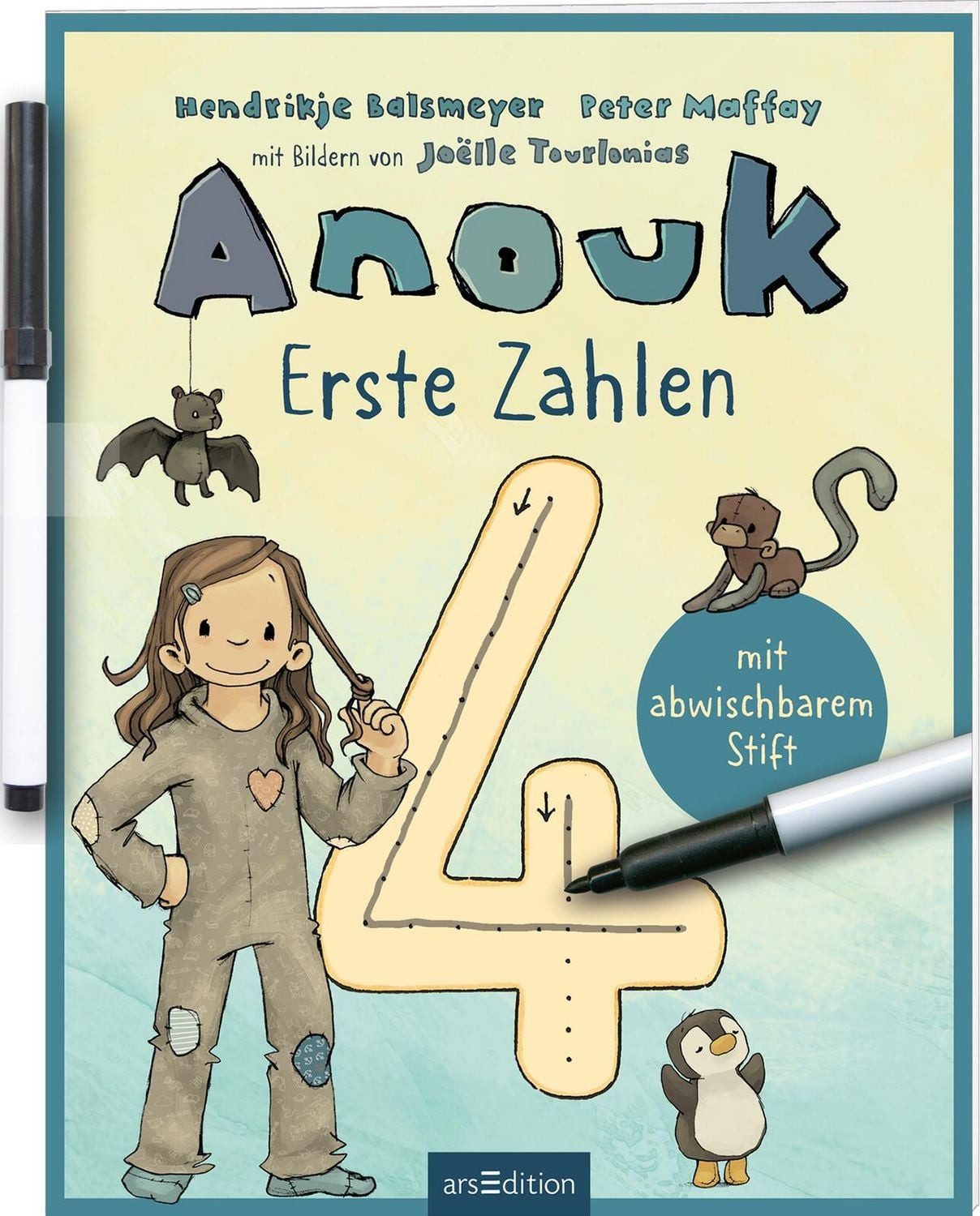 Anouk – Erste Zahlen Mit abwischbarem Stift / Peter Maffay, Hendrikje Balsmeyer