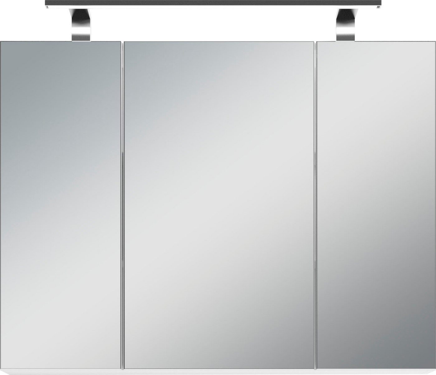 Homexperts Spiegelschrank »Salsa« Breite 80 cm, mit LED-Beleuchtung & Schalter-/Steckdosenbox-HomeTrends