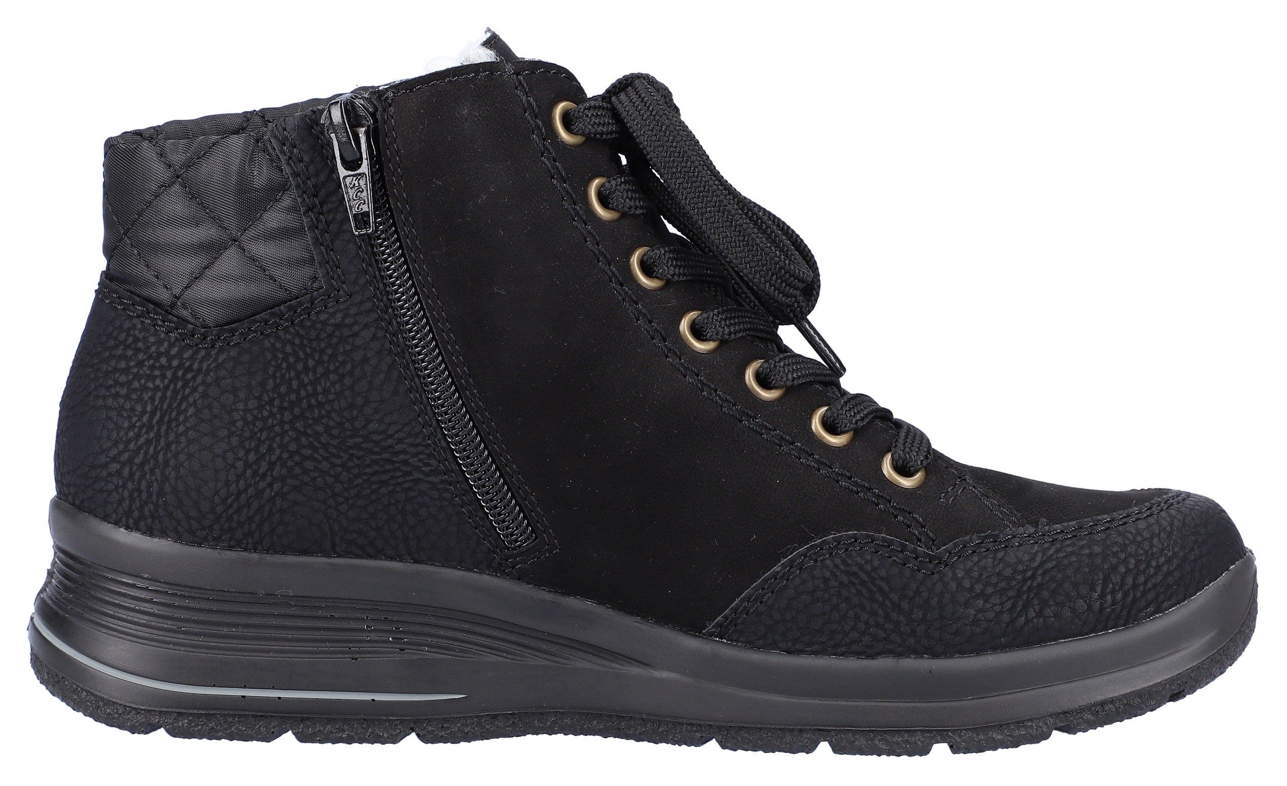 Rieker Winterboots mit Zierreißverschluss außen