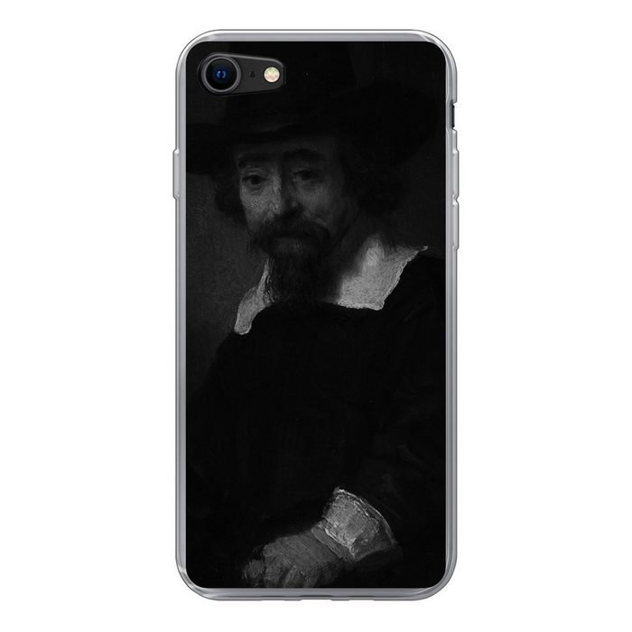 MuchoWow Handyhülle Porträt von Dr. Ephraïm Bueno - Rembrandt van Rijn Handyhülle Apple iPhone SE (2020) Smartphone-Bumper Print Handy