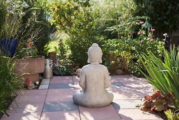 NEUSTEIN Buddhafigur »XXXL Großer Buddha 70 cm Steinoptik Garten Deko Figur Skulptur Feng Shui sitzend Steinfigur-Optik«
